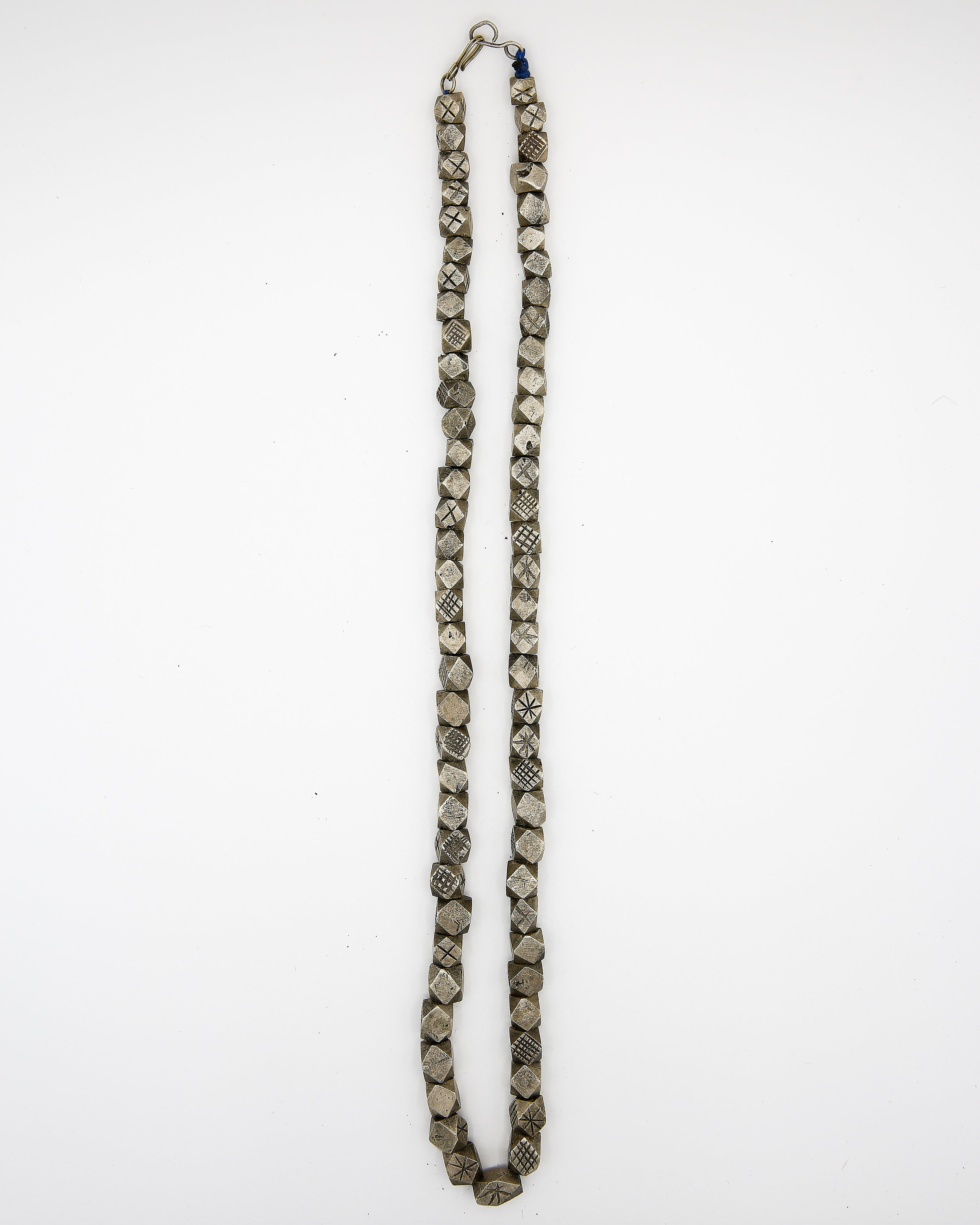 Silver Beaded Tuareg Necklace — FORM Atelier