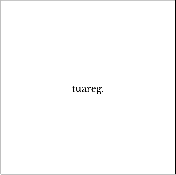 tuareg.