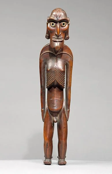 Moai Kavakava Figure, Mid - Late 19th Century (Met Museum)