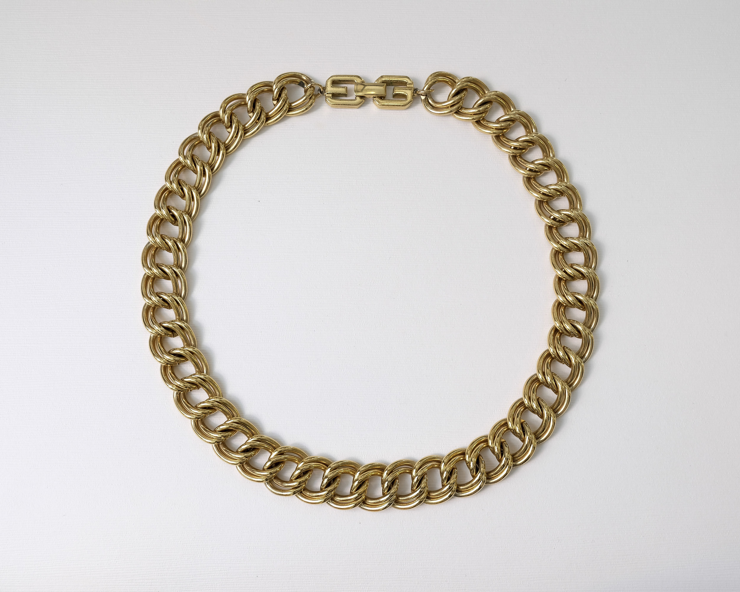 Givenchy Double Link Chain Necklace 
