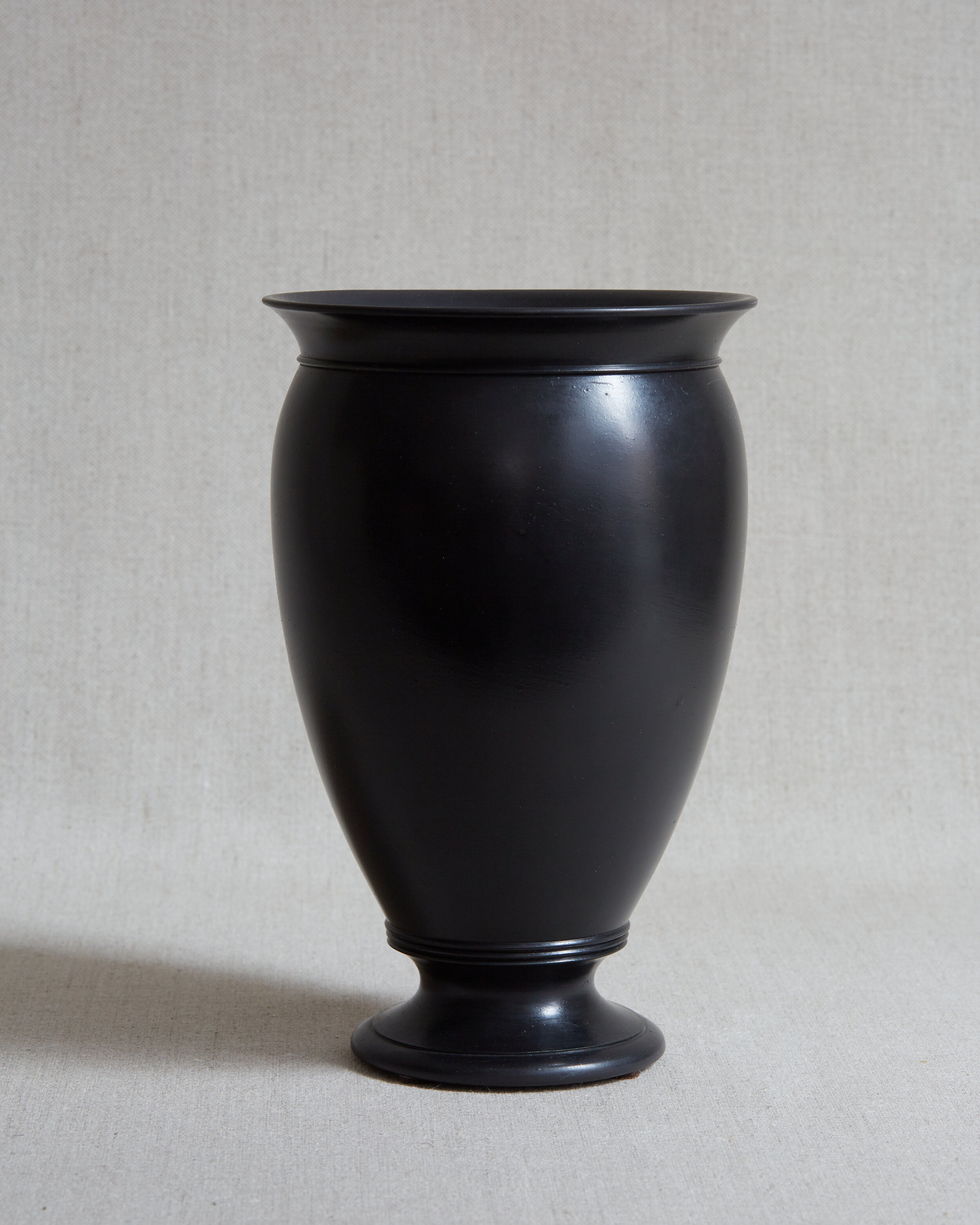 18th Century Wedgwood Black Vase — FORM Atelier