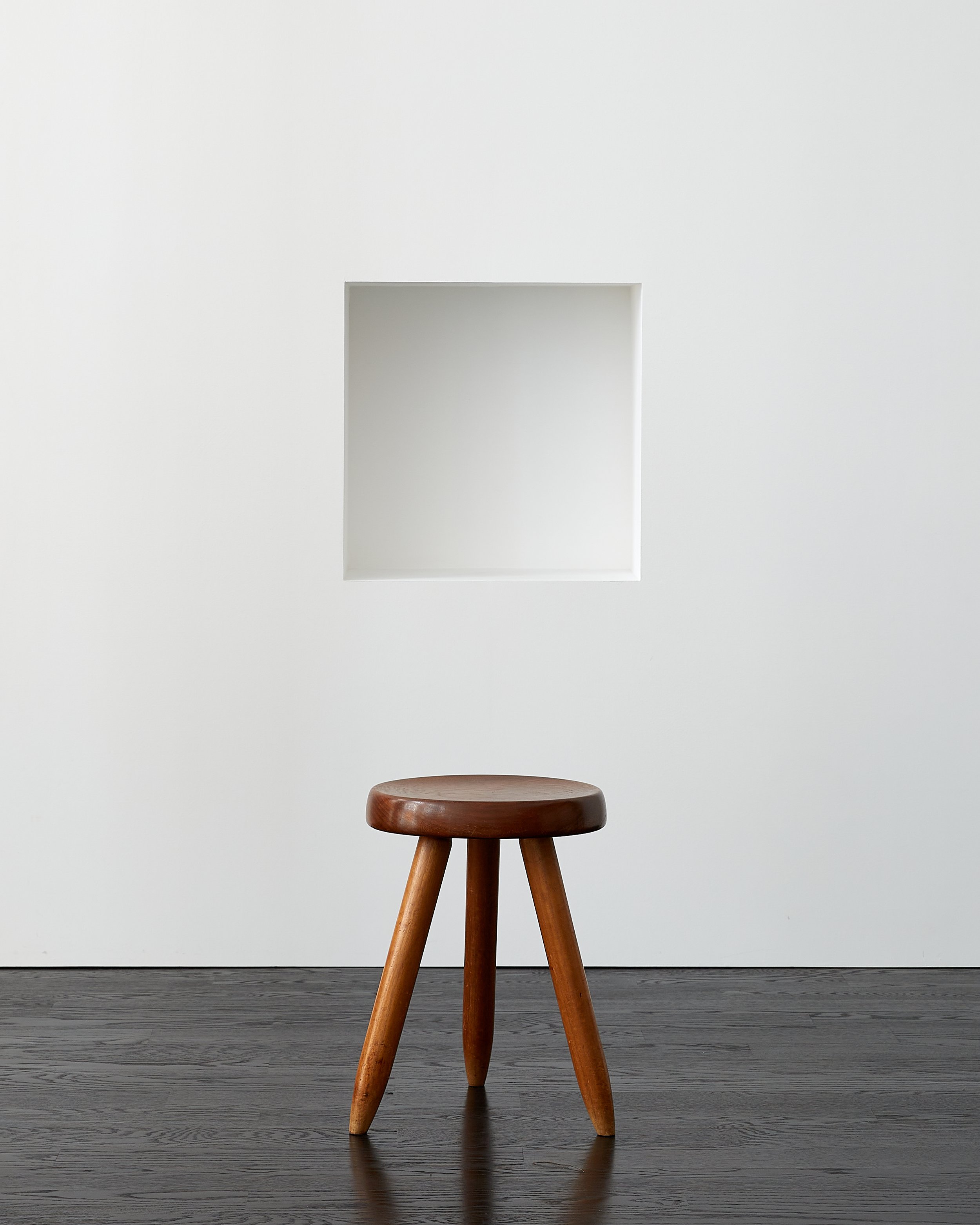 希少 シャルロットペリアン Berger Stool Mahogany Charlotte Perriand 