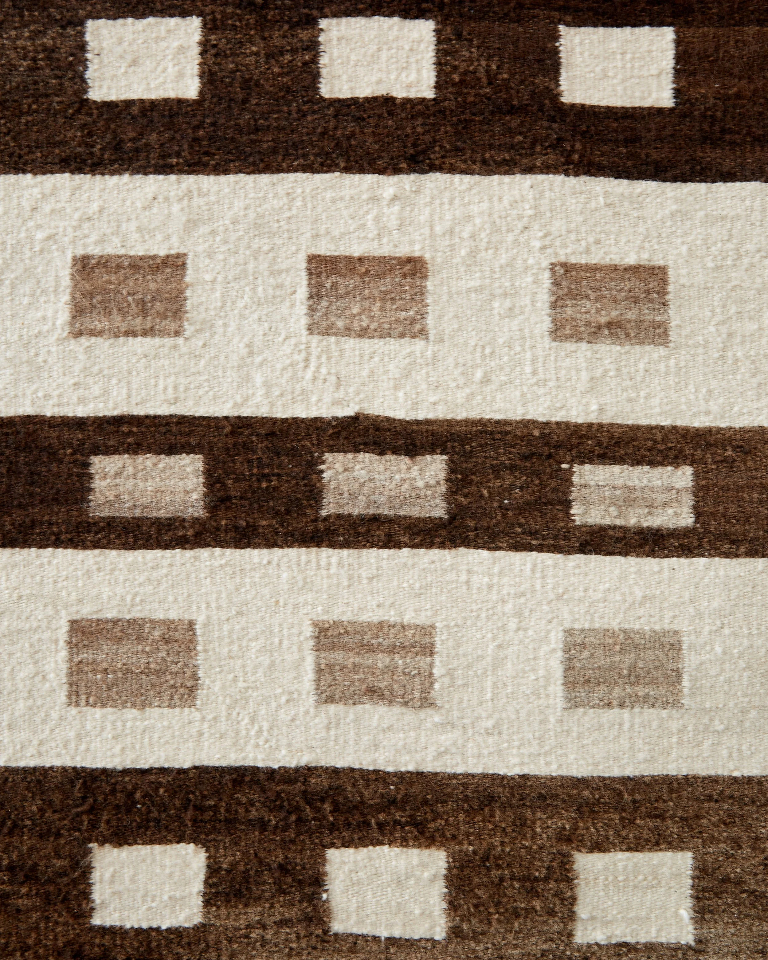 original_navajo_brown_wool_cube_textile_rug 7.jpg