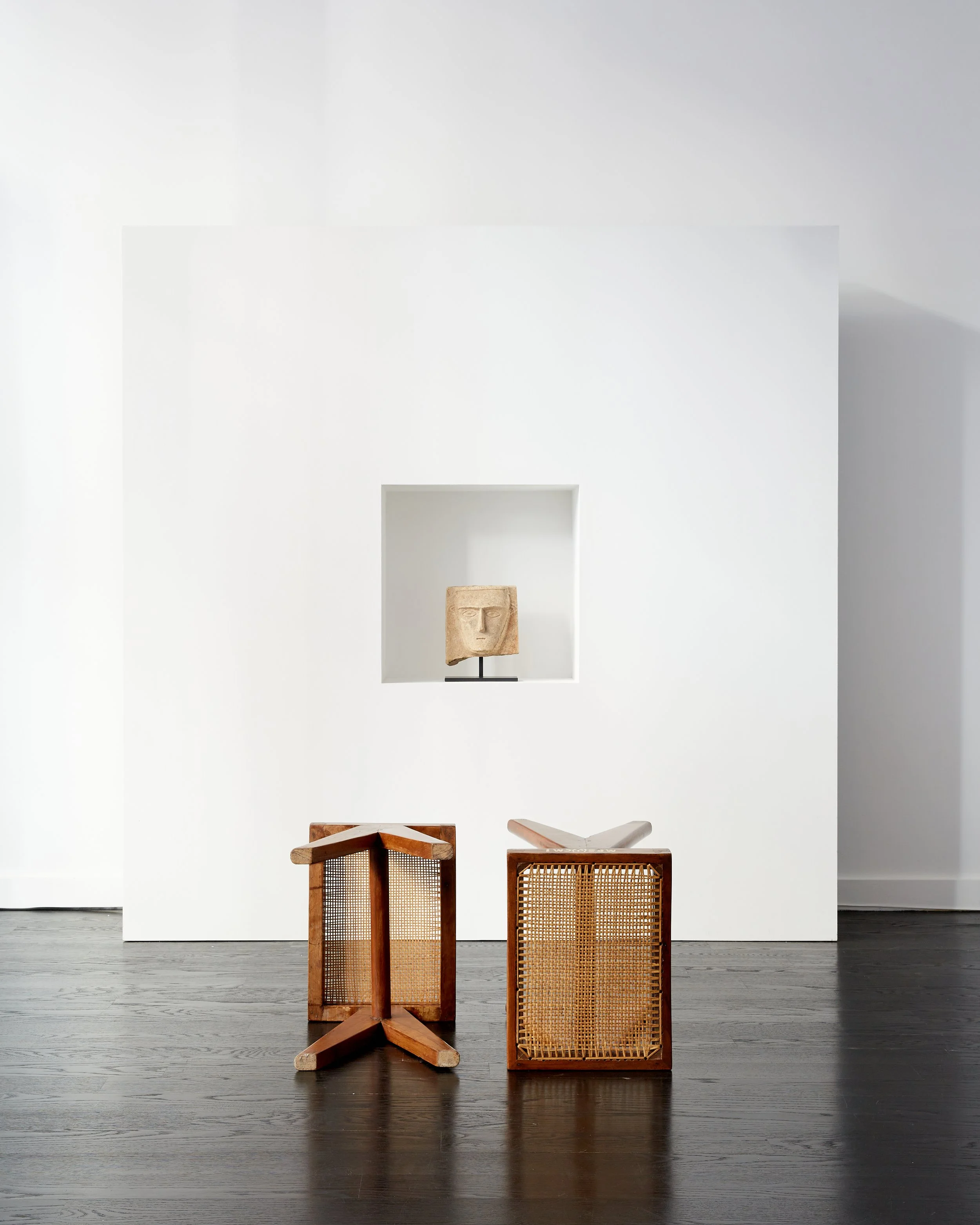 pierre_jeanneret_teak_caned_stool_compass_legs_chandigarh 4.jpg
