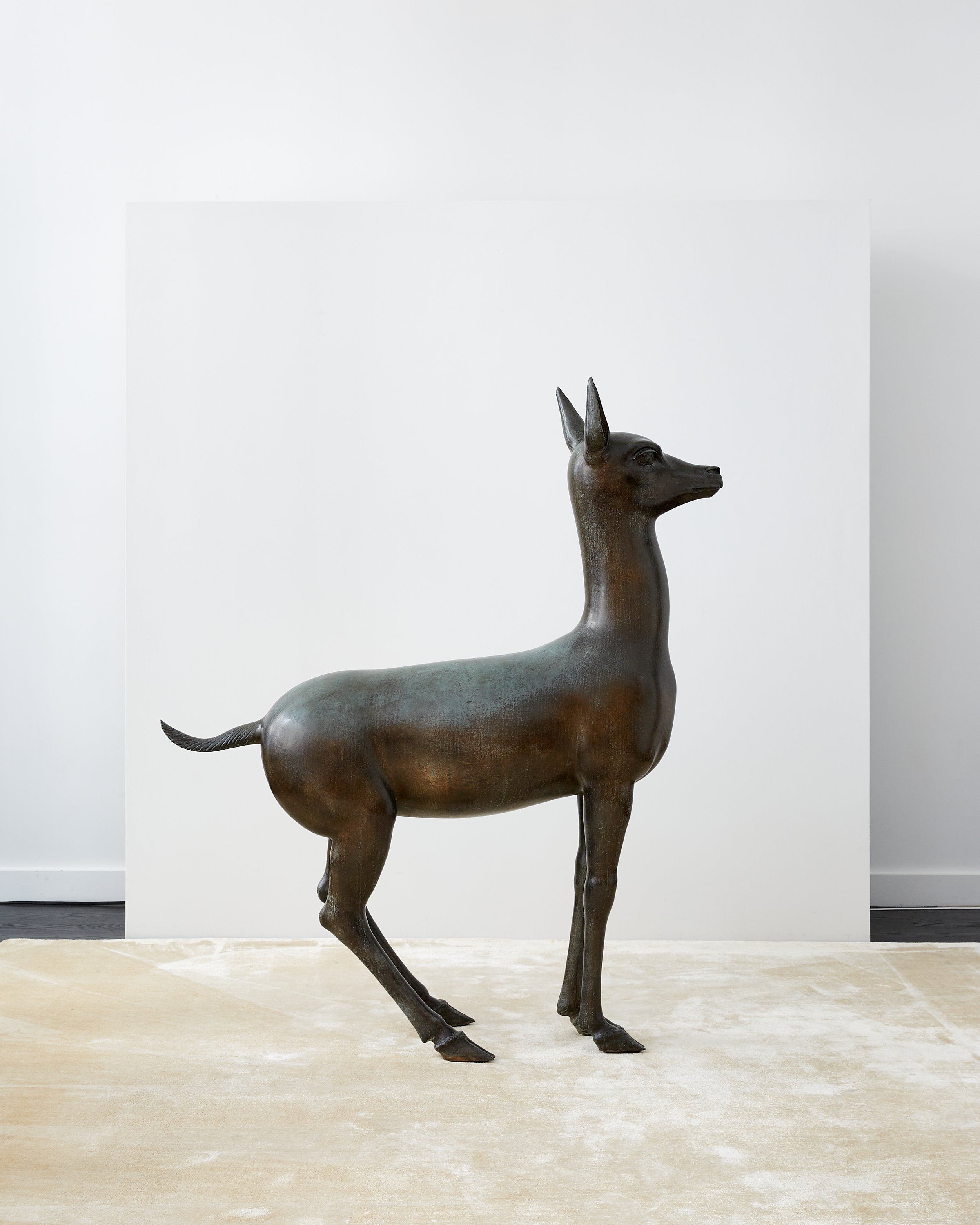 Frederic_Mares_Deulovol _Bronze_Gazelle_Doe_Deer_Sculpture 4.jpg