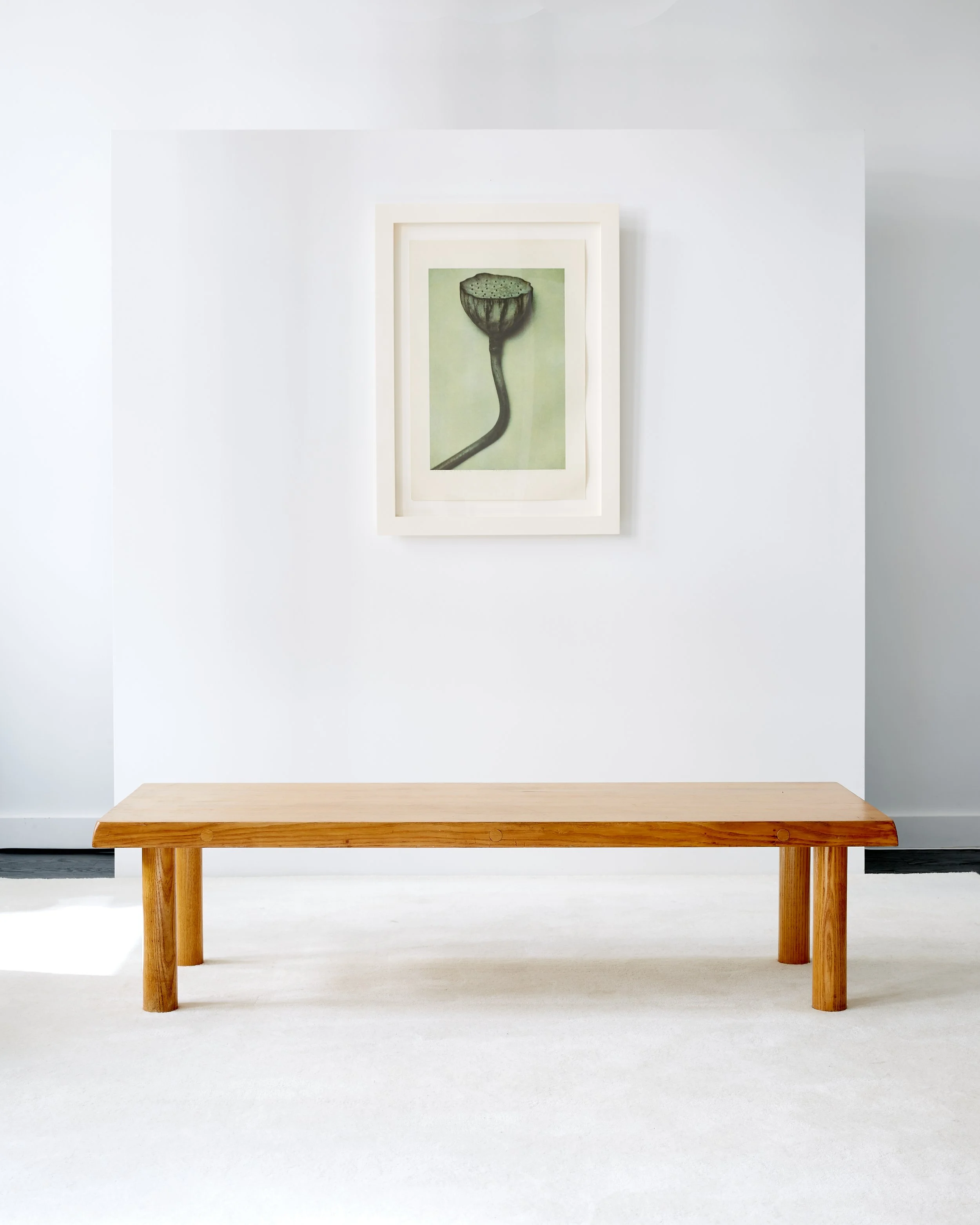 charlotte_perriand_rectangular_ash_coffee_table_tripod_chair_sheila_metzner 7.jpg