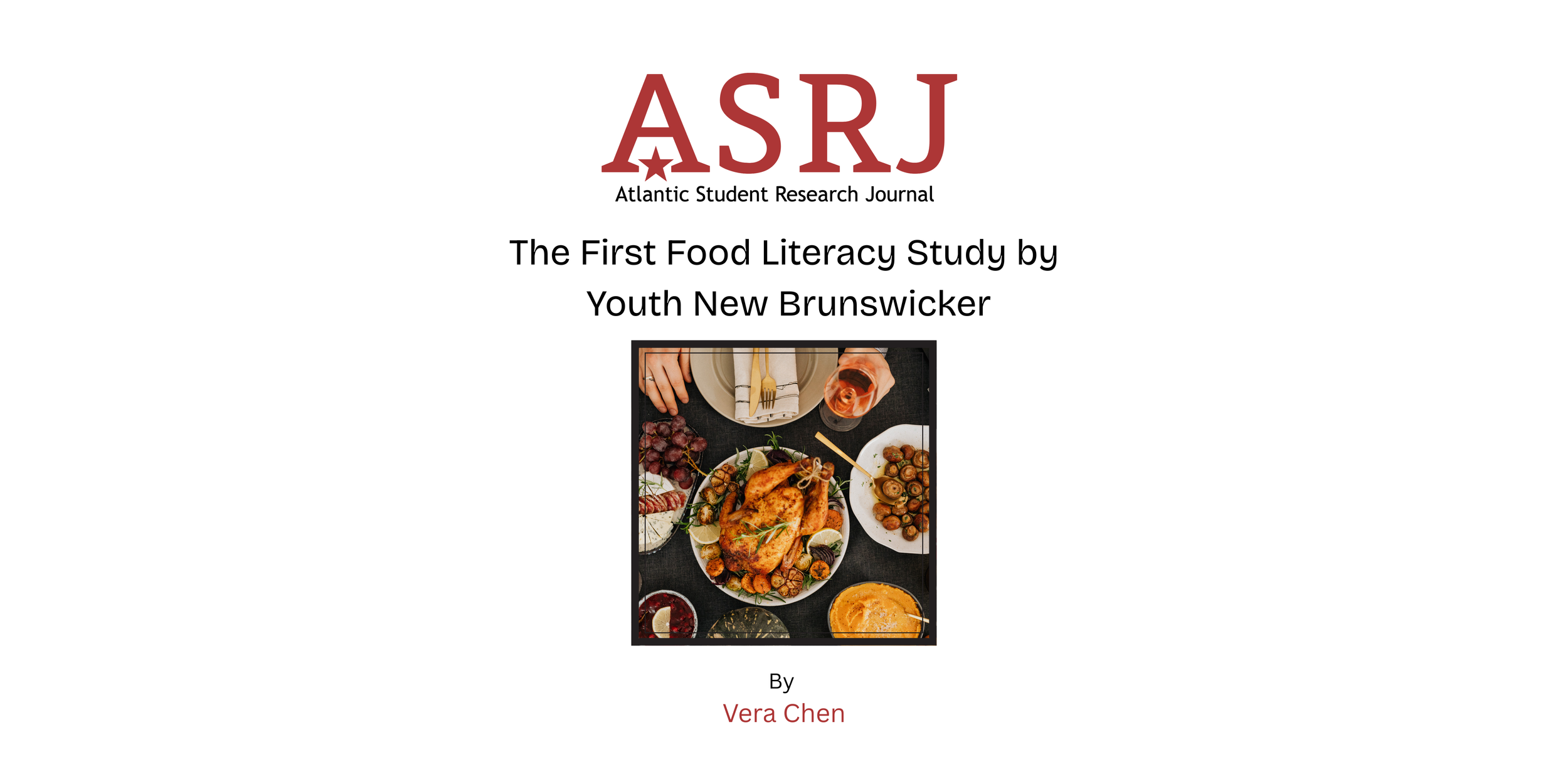 The First Food Literacy Study By Youth New Brunswicker