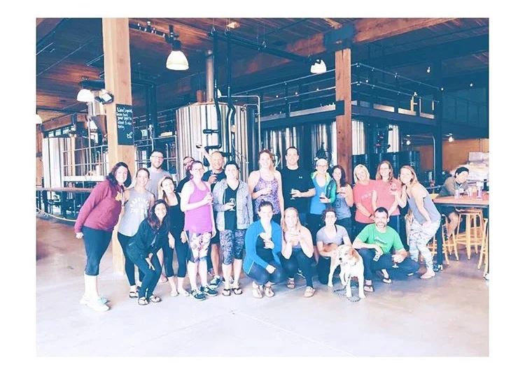 Beer + Yoga = so much fun.
