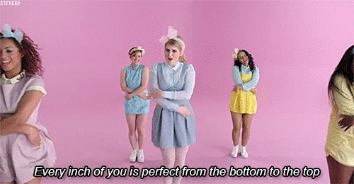 What I was singing in my head to all my fellow *nude* women.