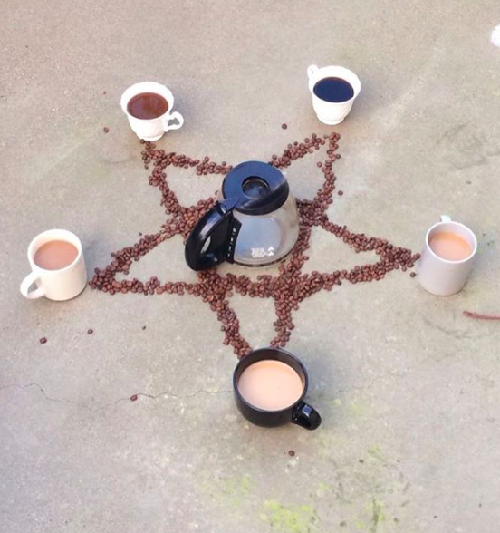 ALL HAIL COFFEE.