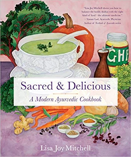 Lisa’s new book, Sacred & Delicious !