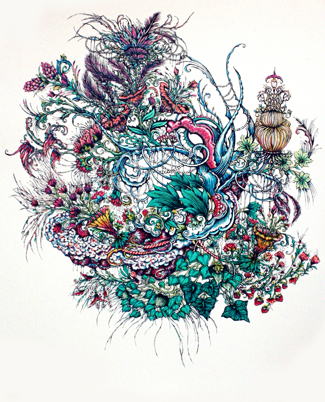 DEITY OF GRACE 22"X30" SCREEN PRINT ON PAPER