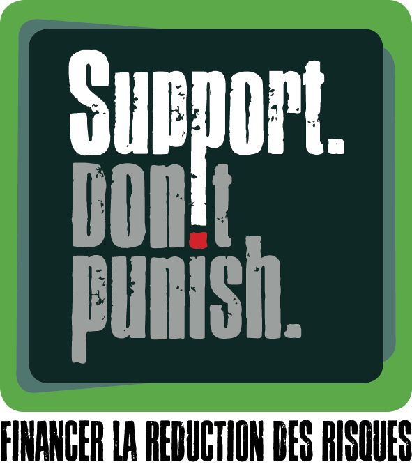 Logos are available from the SDP website in many different languages. Add a theme to this year's SDP day, like this one on financing better harm reduction.
