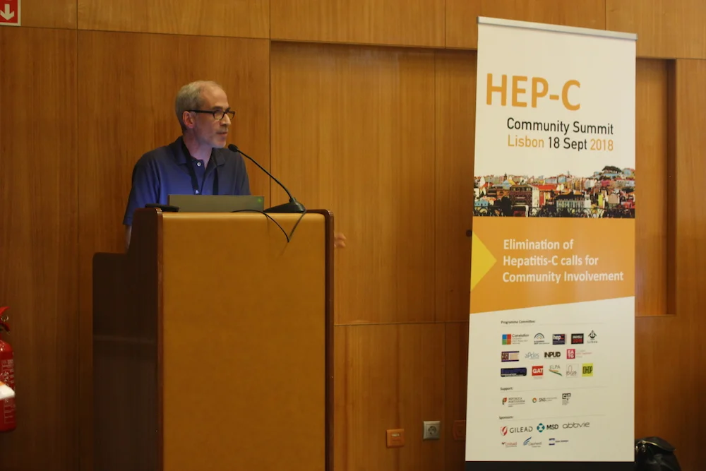 EuroNPUD’s own Rui Salvador from CASO, Portugal was a great voice on drug user community activism.