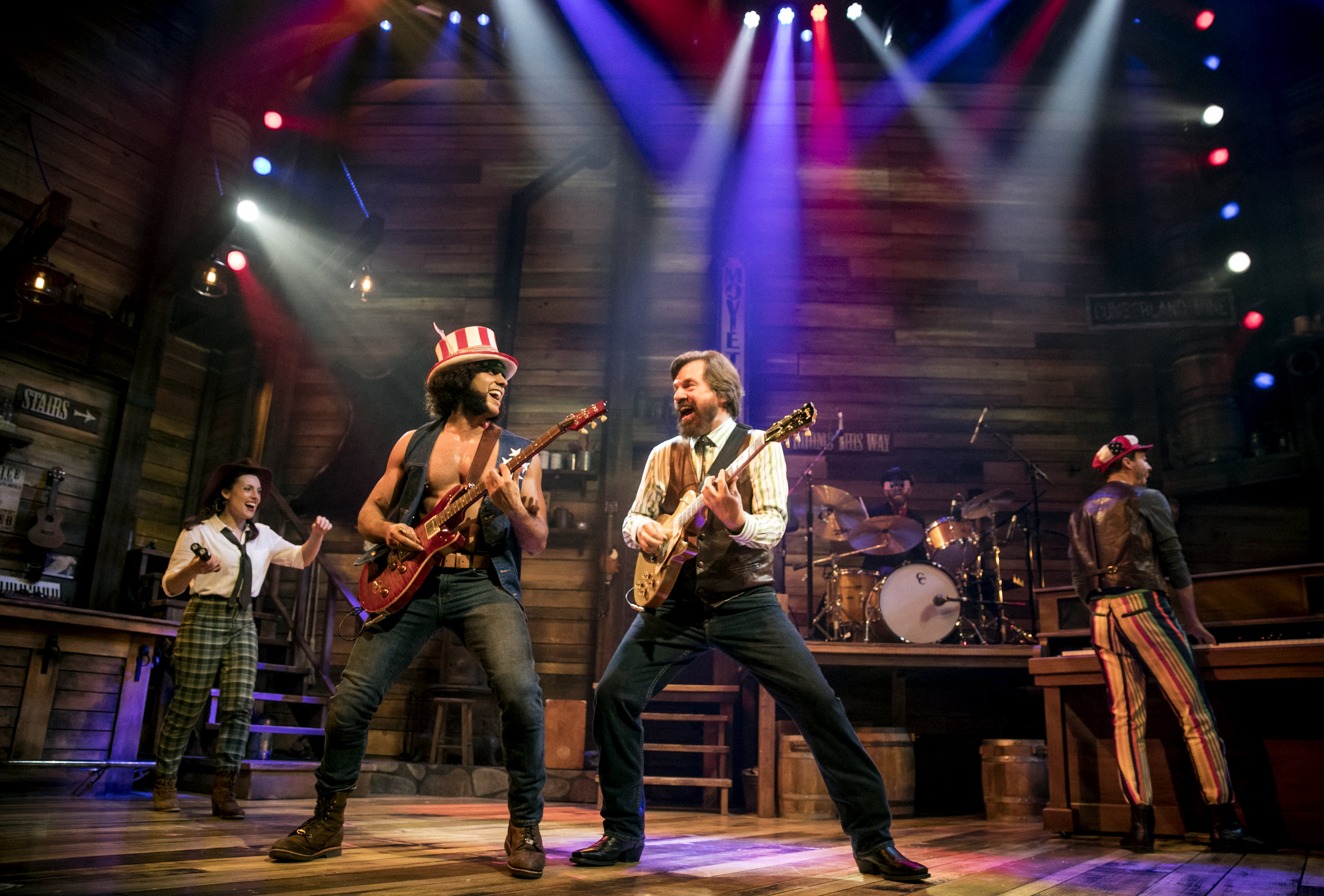 Natalie Storrs, Michael Viruet, and Scott Wakefield in RED ROSES, GREEN GOLD at the Minetta Lane Theatre - photo by Chad Batka.jpg