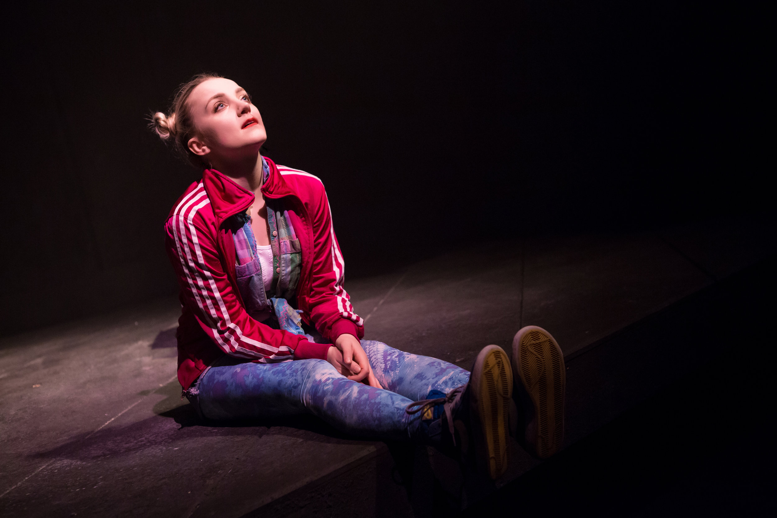 Evanna Lynch in DISCO PIGS at Irish Rep - photos by Jeremy Daniel.JPG