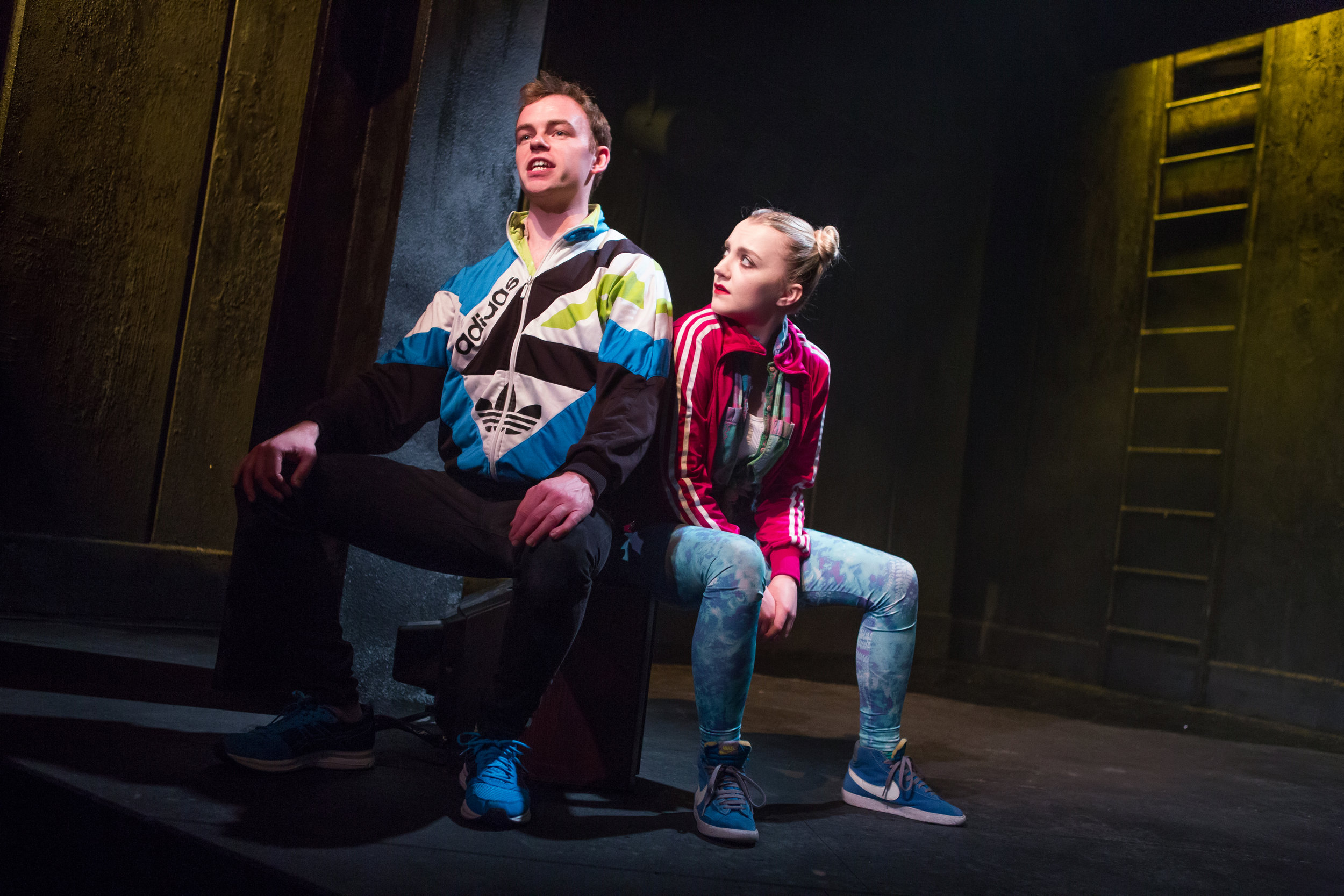 Colin Campbell and Evanna Lynch in DISCO PIGS at Irish Rep - photos by Jeremy Daniel (2).JPG