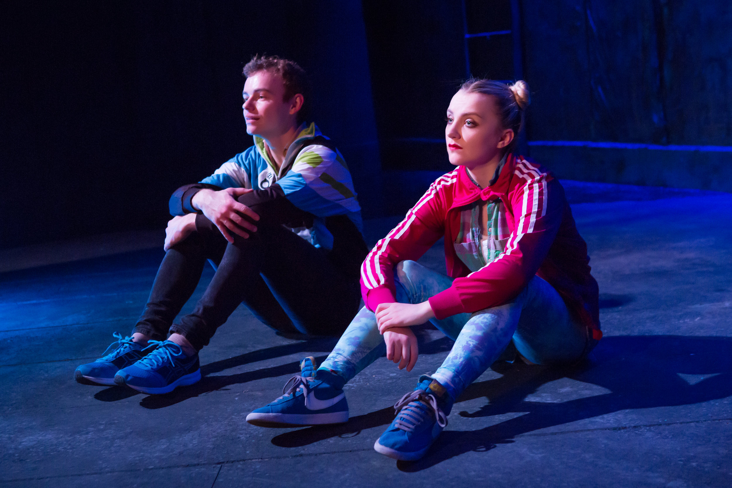 Colin Campbell and Evanna Lynch in DISCO PIGS at Irish Rep - photos by Jeremy Daniel (4).JPG
