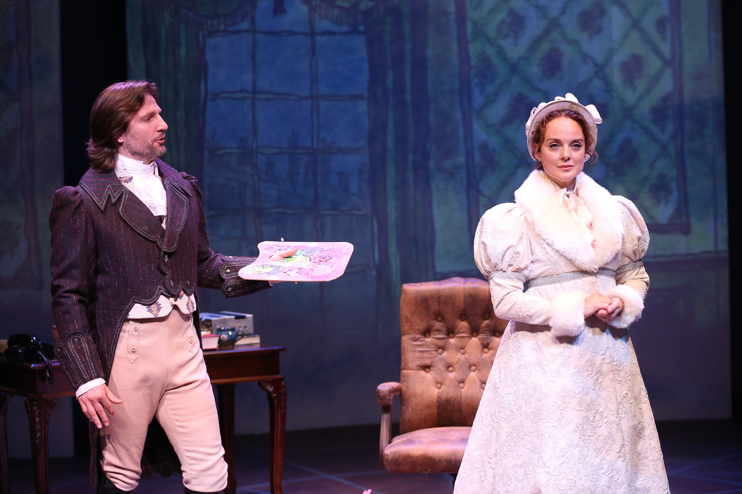 John Cudia and Melissa Errico in Irish Rep's ON A CLEAR DAY YOU CAN SEE FOREVER - Photo by Carol Rosegg (1).JPG