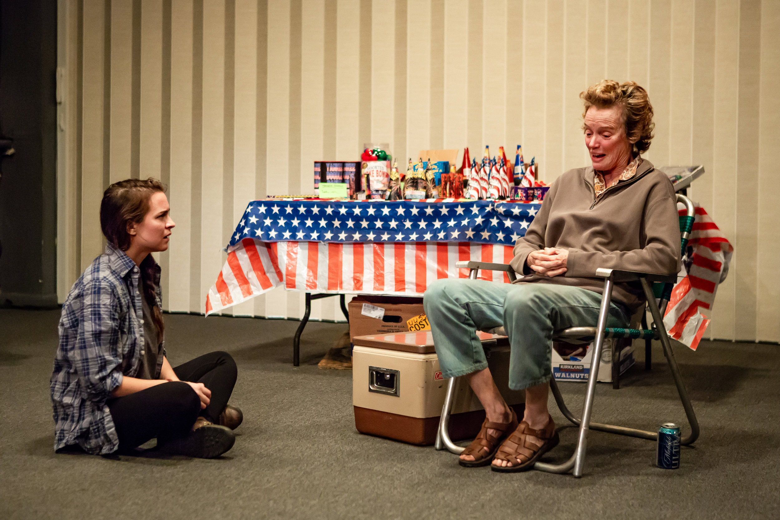 Leah Karpel and Kristin Griffith in LEWISTON, part of LEWISTON : CLARKSTON at Rattlestick Playwrights Theater - Photo by Jeremy Daniel (4).JPG