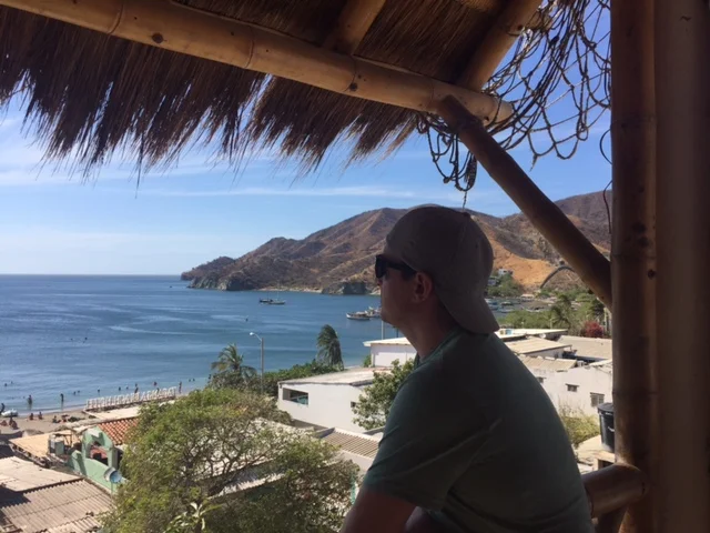 View from Babaganoush Restaurant