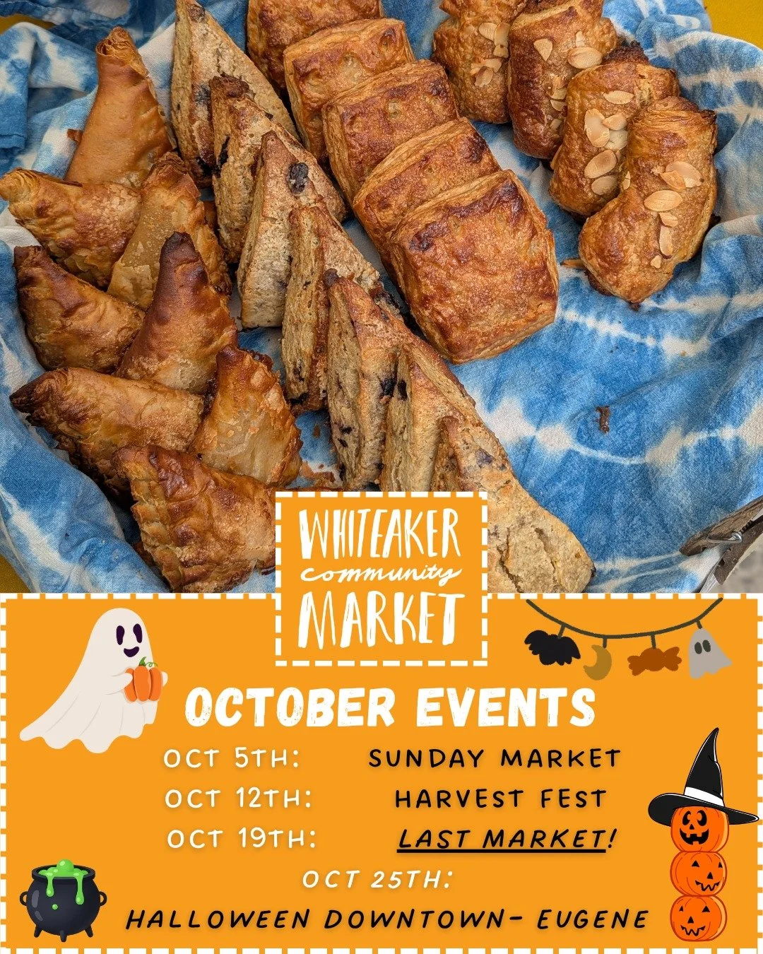 October is gearing up to be an exciting month 🎃 ✨ We have Harvest Fest coming up with an apple pressing demo and special guests. Our last market of the season will be here in a few weeks, where has the time gone! We will also be collaborating with t