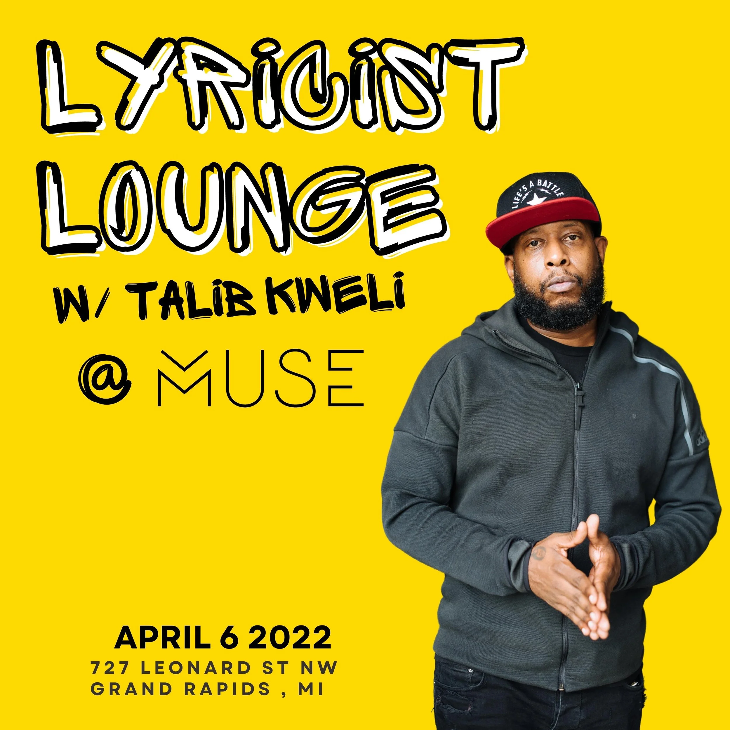 Lyricist Lounge with Hip Hop Legend Talib Kweli