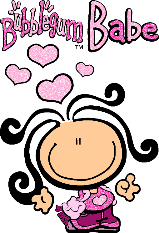 -bubblegum-babe character animated.GIF