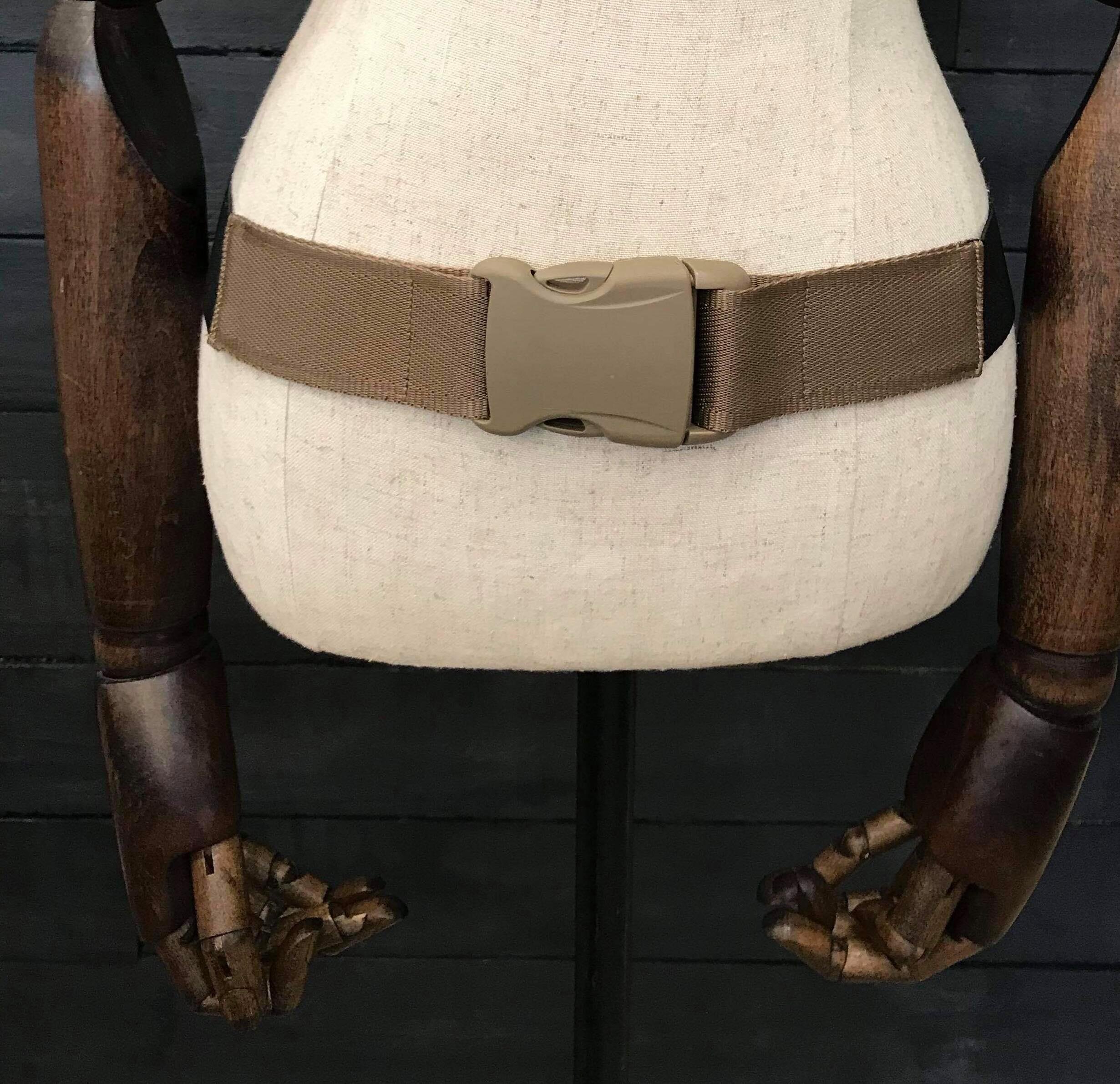 Mocha x Tan Elastic Belt