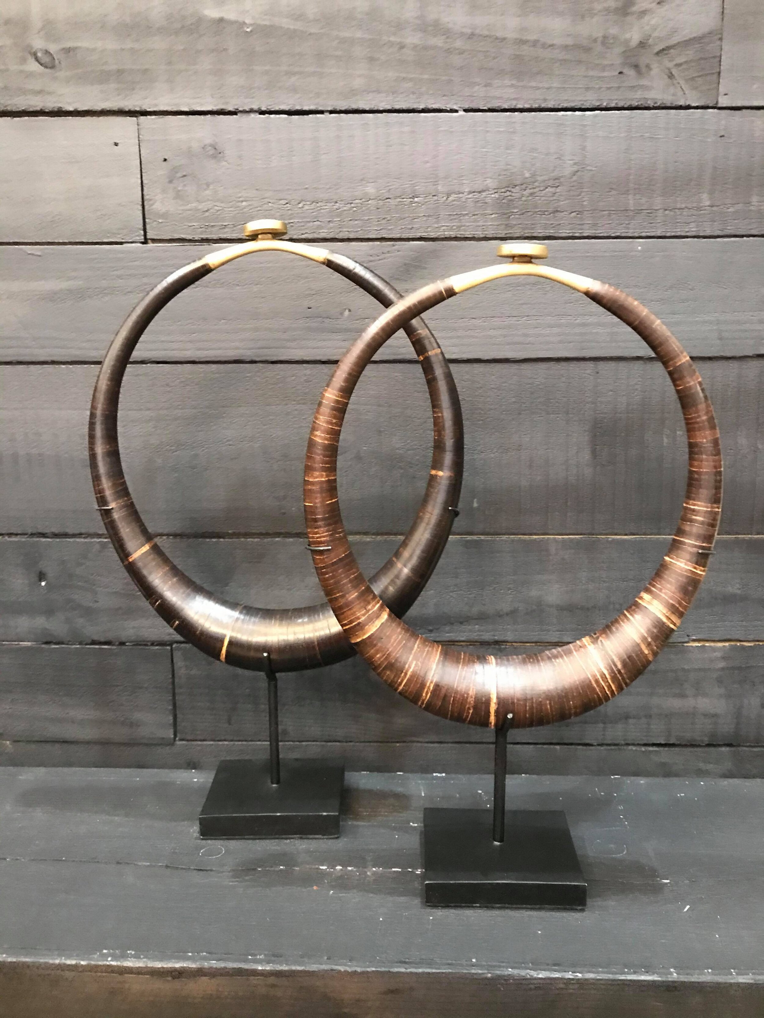 Warrior Polished Wood Displays