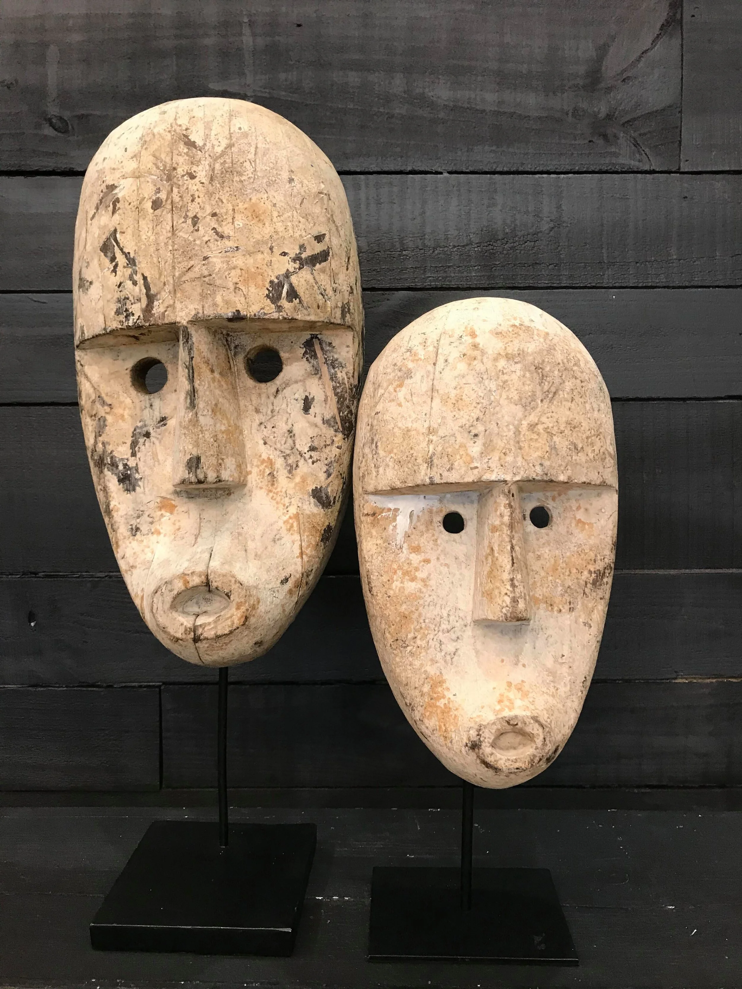 Hand Carved Wooden Masks