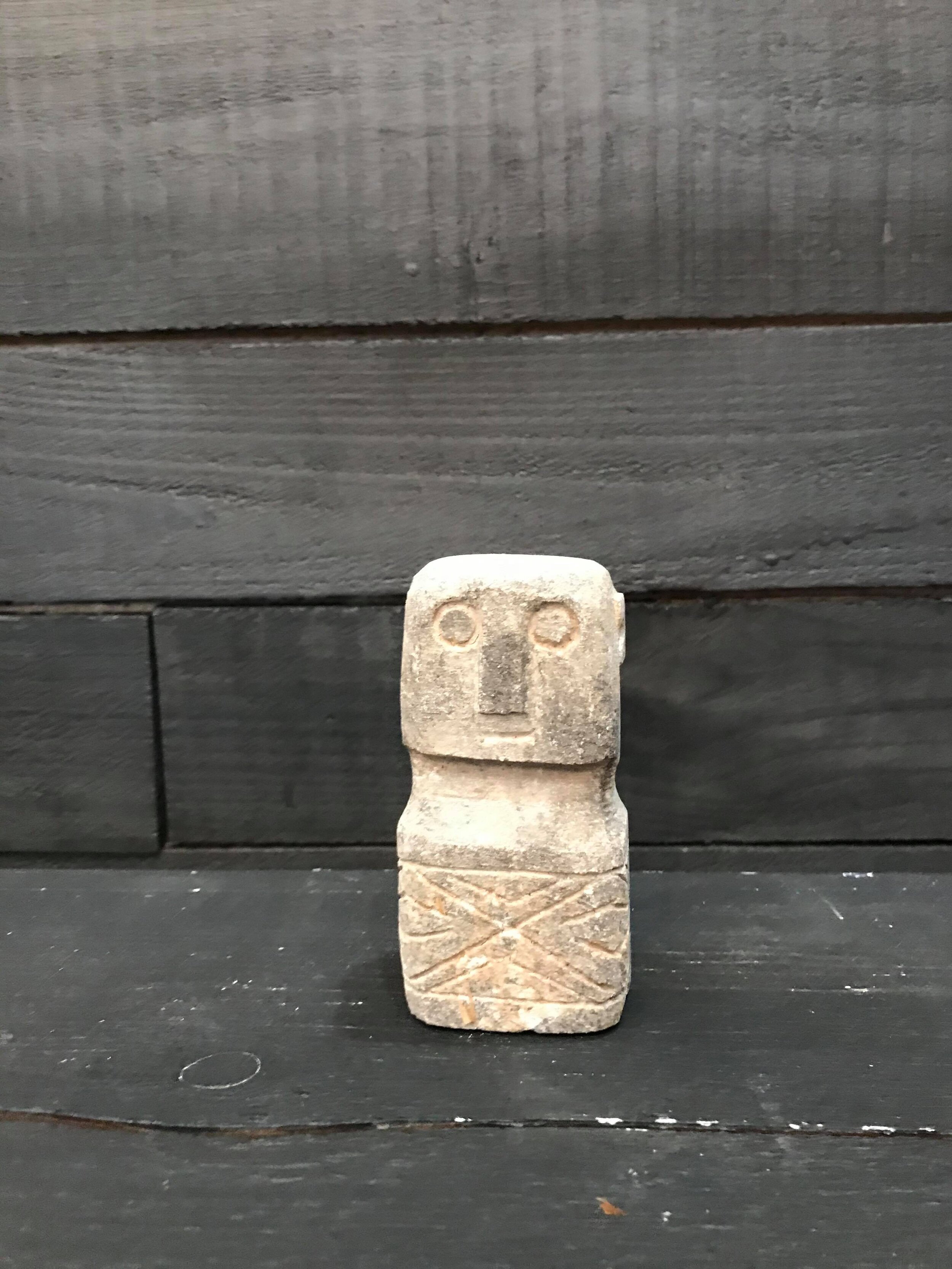 Stone Mini Man Statue 021