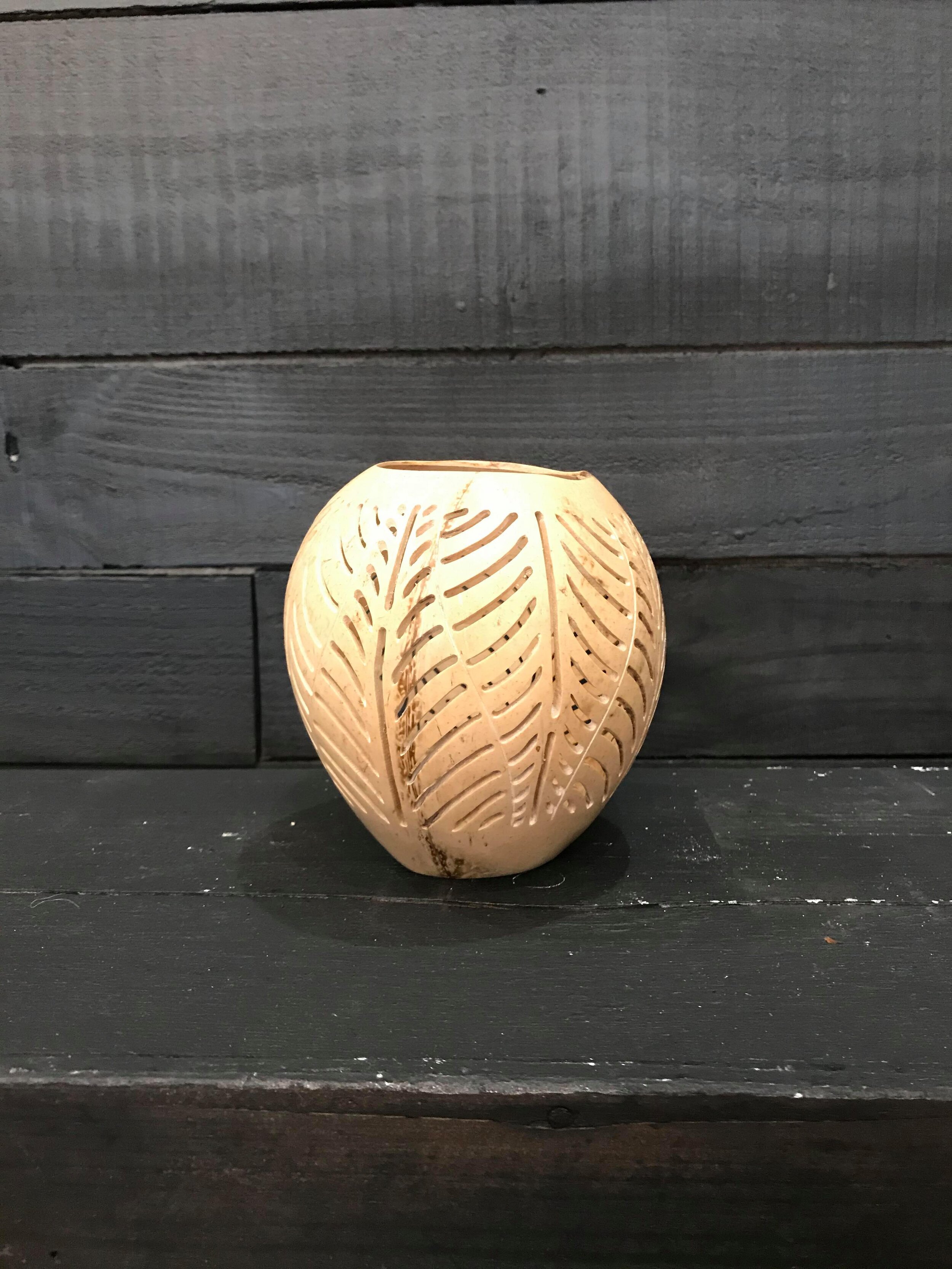 Coconut Tealight Cover 042