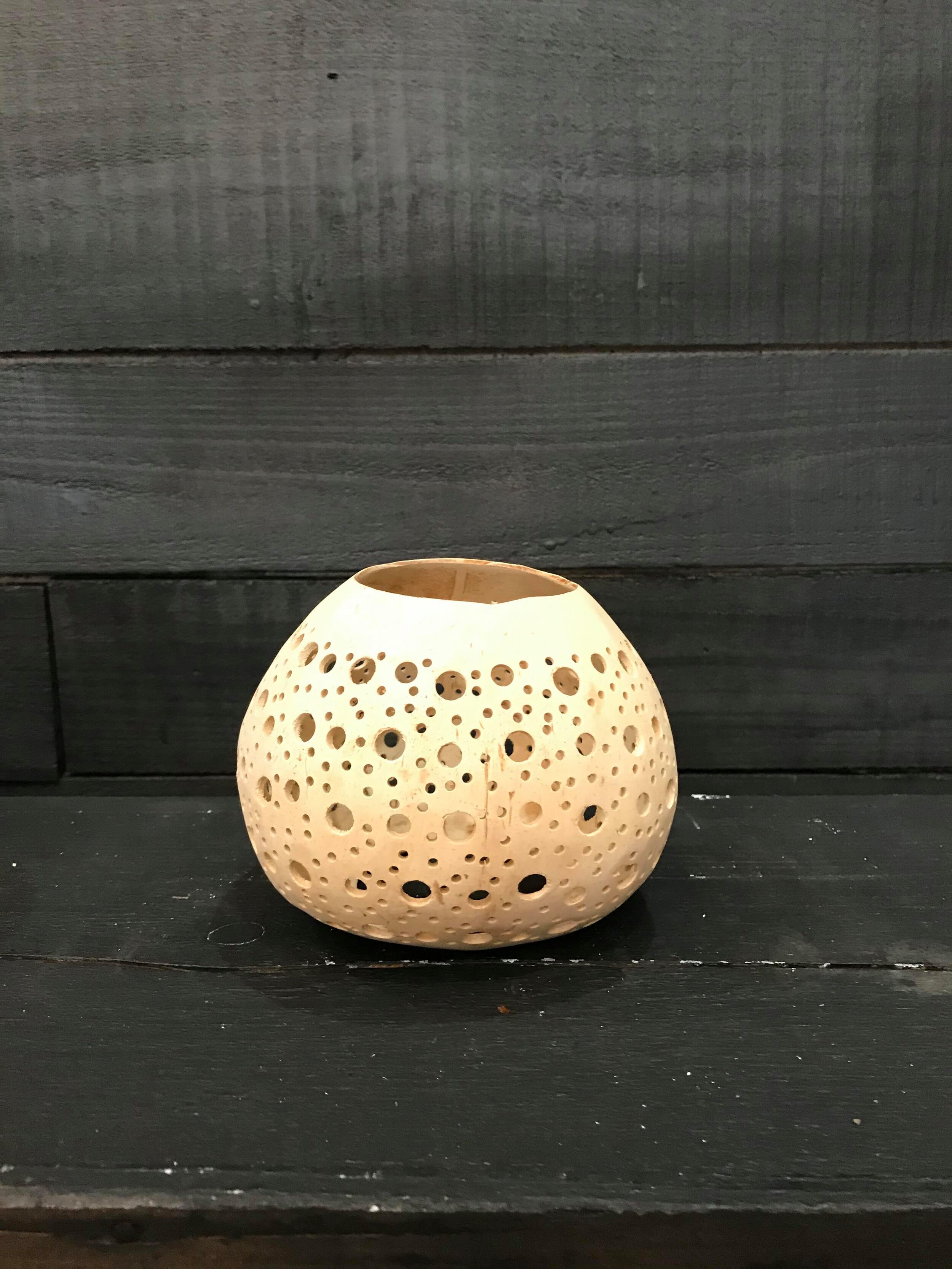 Coconut Tealight Cover 044
