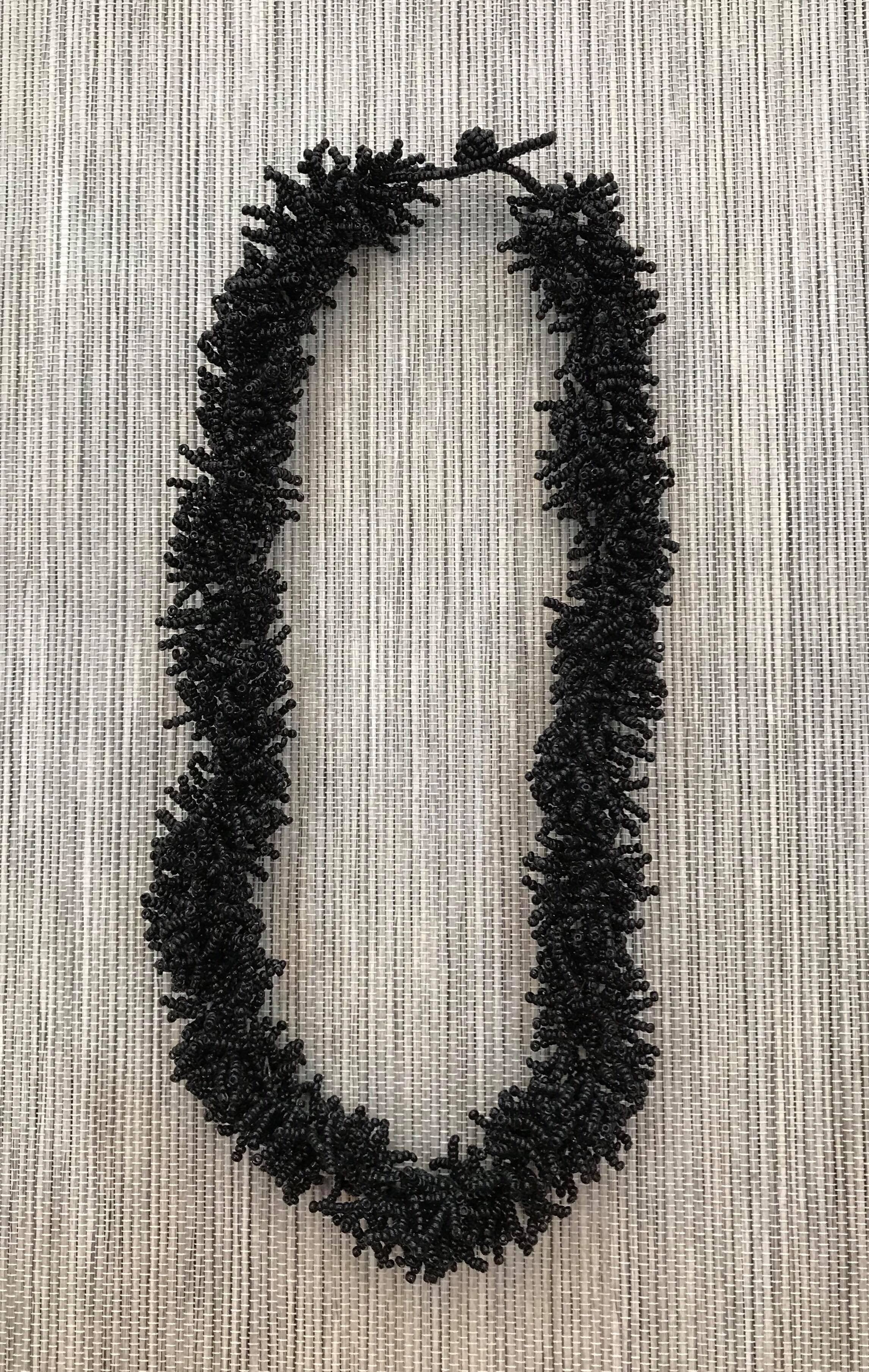 Spika Necklace Black
