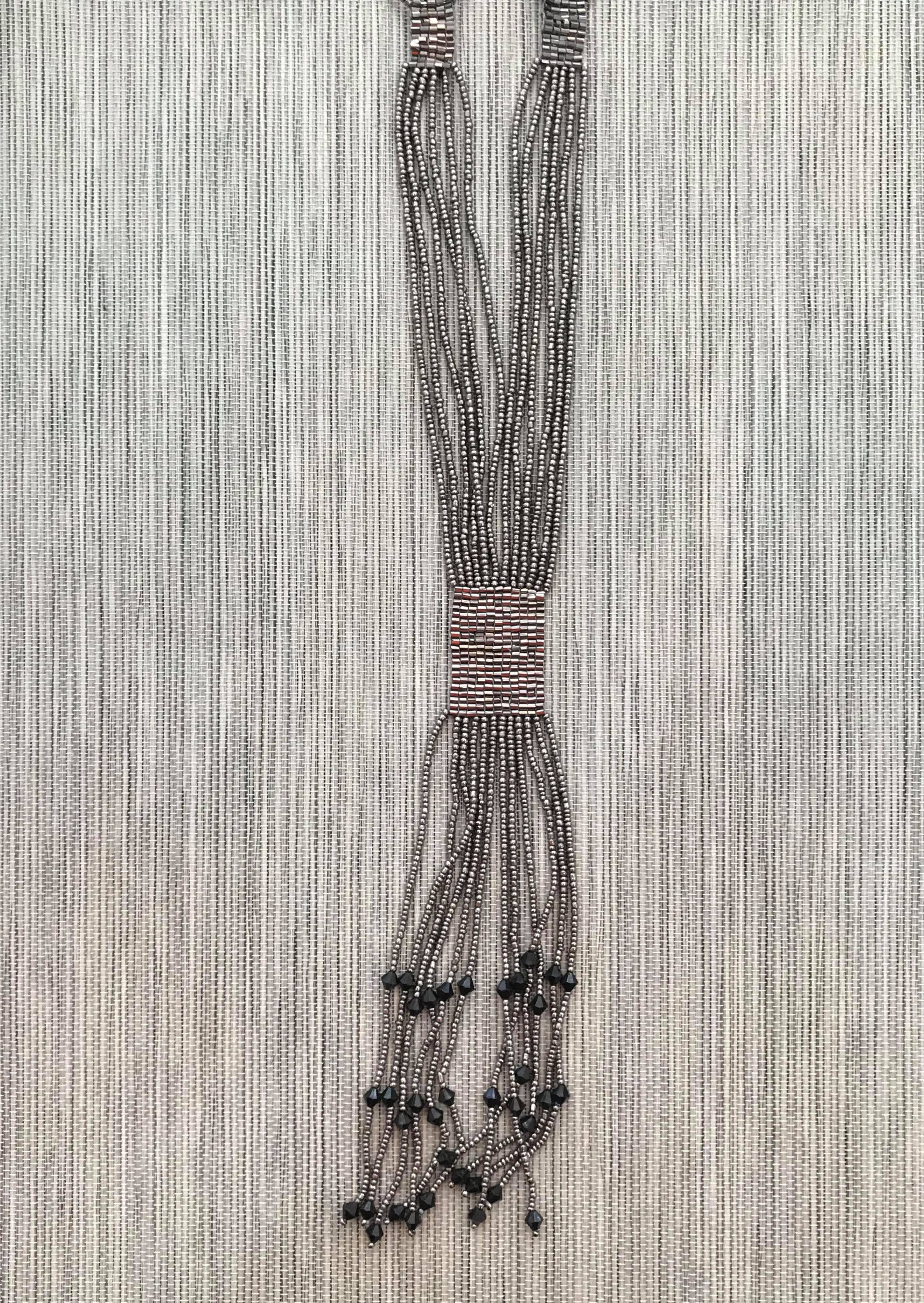 Dance Necklace Pewter