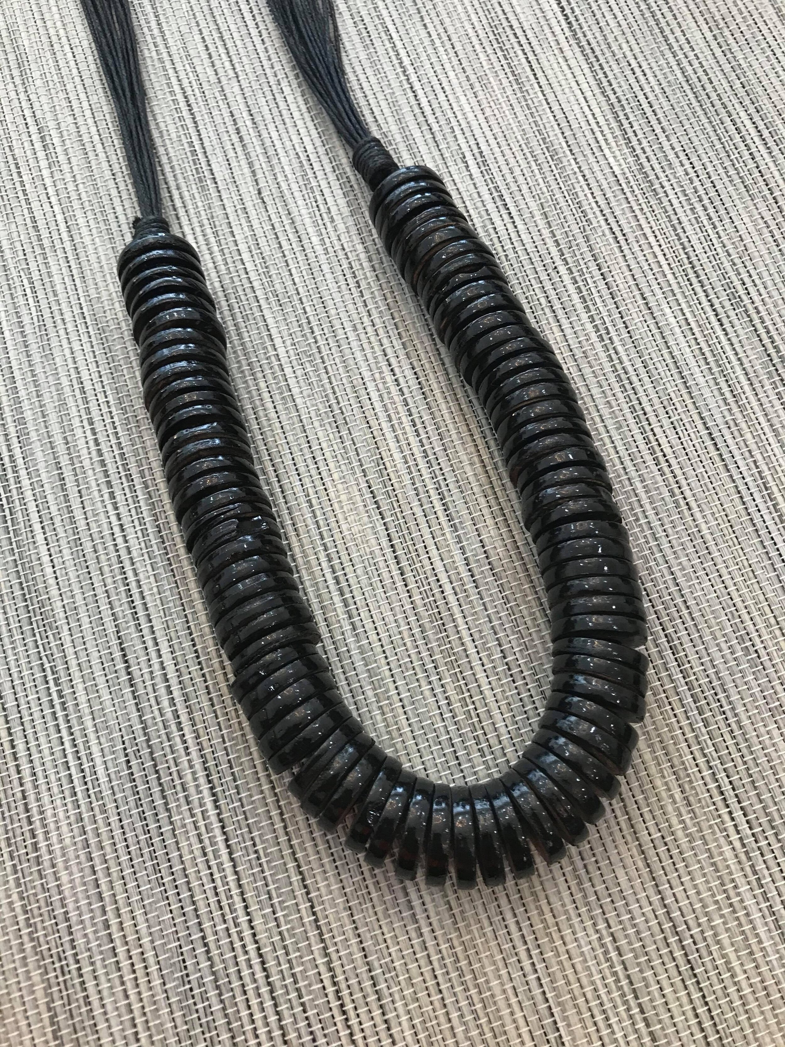 Duppa Necklace Black