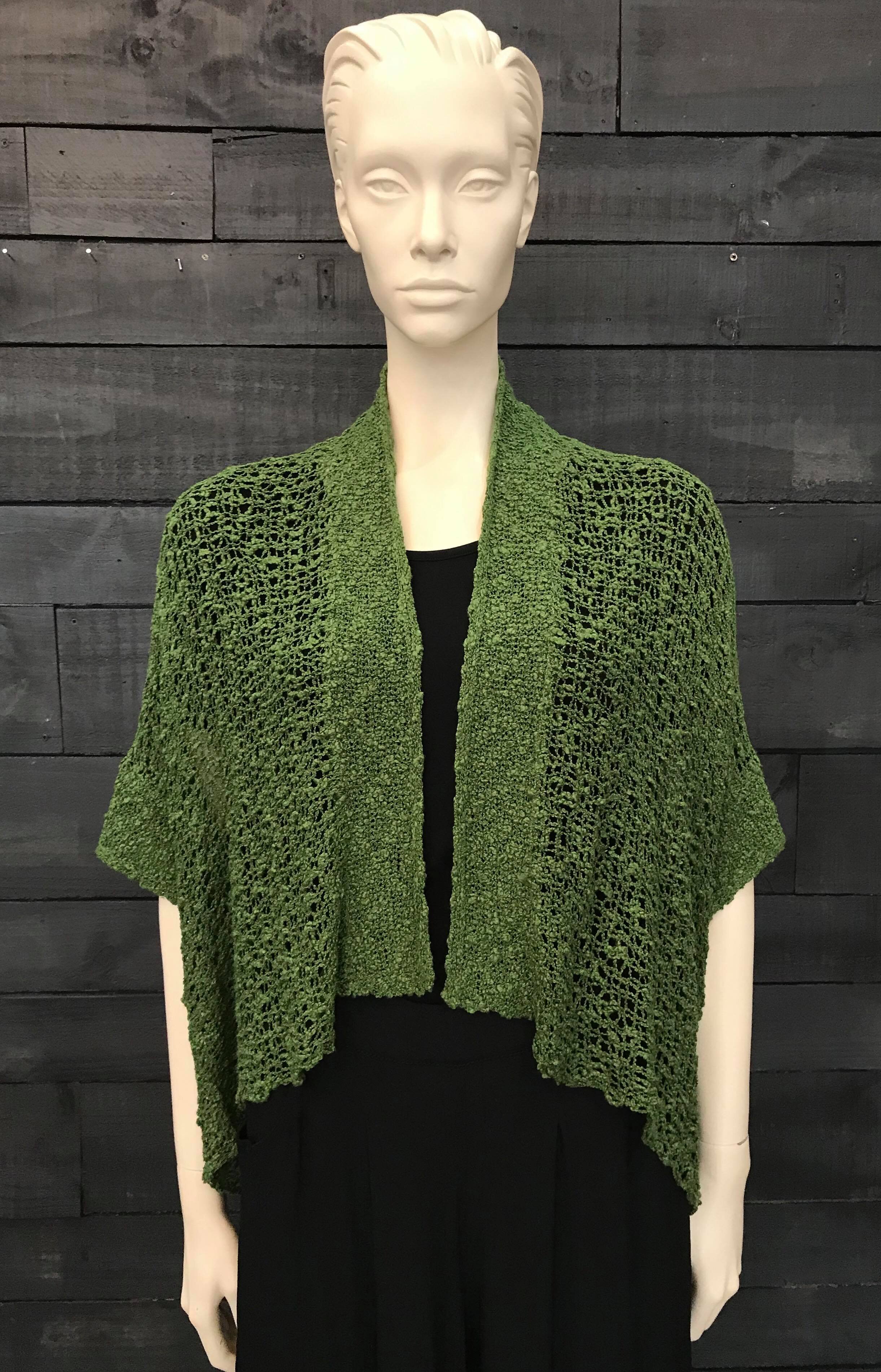 Trio Box Shape Knit Cardigan