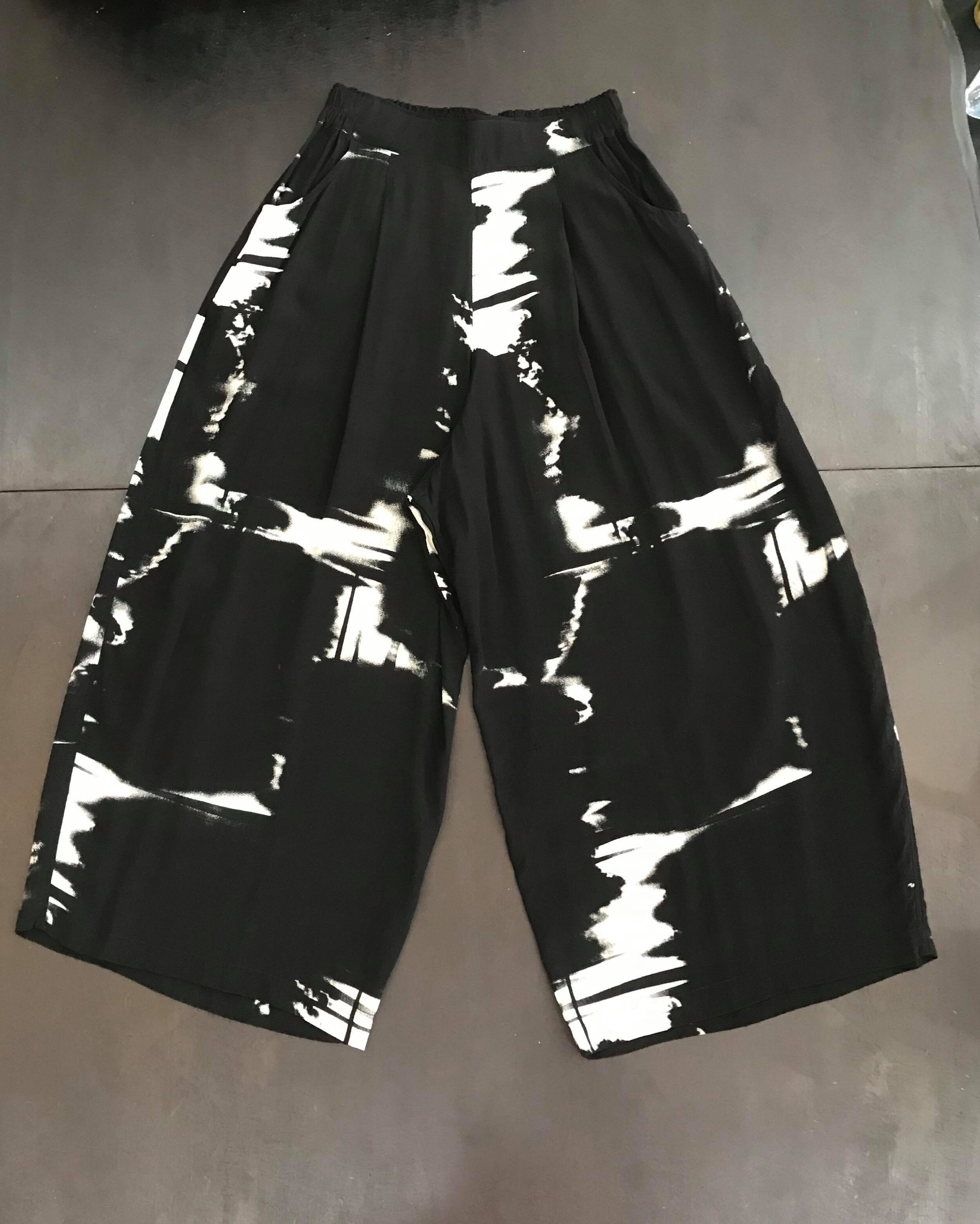 Jess Print Rayon Pants