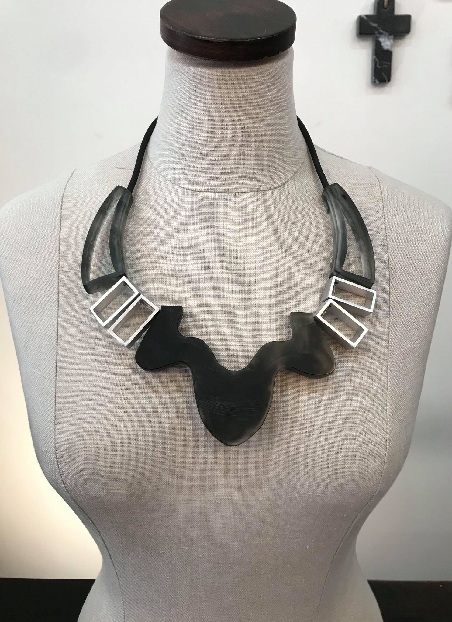Stoby Black Necklace