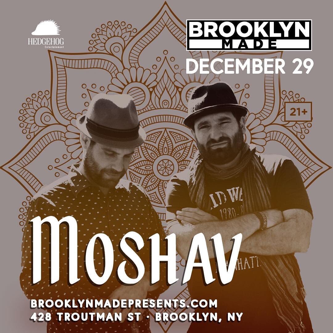 @moshavband coming up tonight at @bkmadebushwick!! Special guest @aryehkunstler will be joining- limited tix avails at the door!
.
.
.
#livemusic #moshav #brooklynmade #moshavband #israelimusic #jams #aryehkunstler #bk #bushwick