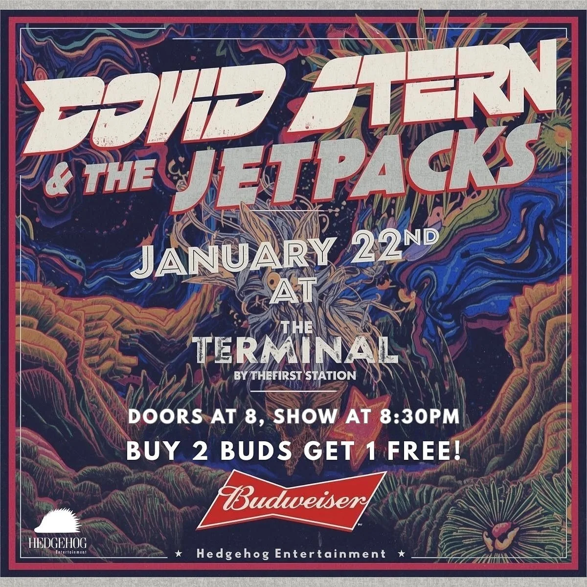 Super excited to bringing back an old favorite in The Jetpacks led by the one &amp; only @dovidq! 

Come around the Terminal this Thursday Night for a Music + Art experience you won&rsquo;t forget, I guarantee it!
Tix avails via the bio 👆🦔