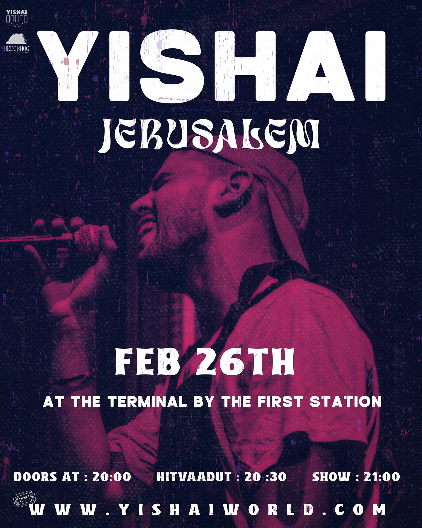 Excited for tonight&rsquo;s special performance with @yishai_world! Happening at 8:00pm at The Terminal, this is gonna be an intimate jam you don&rsquo;t wanna miss!