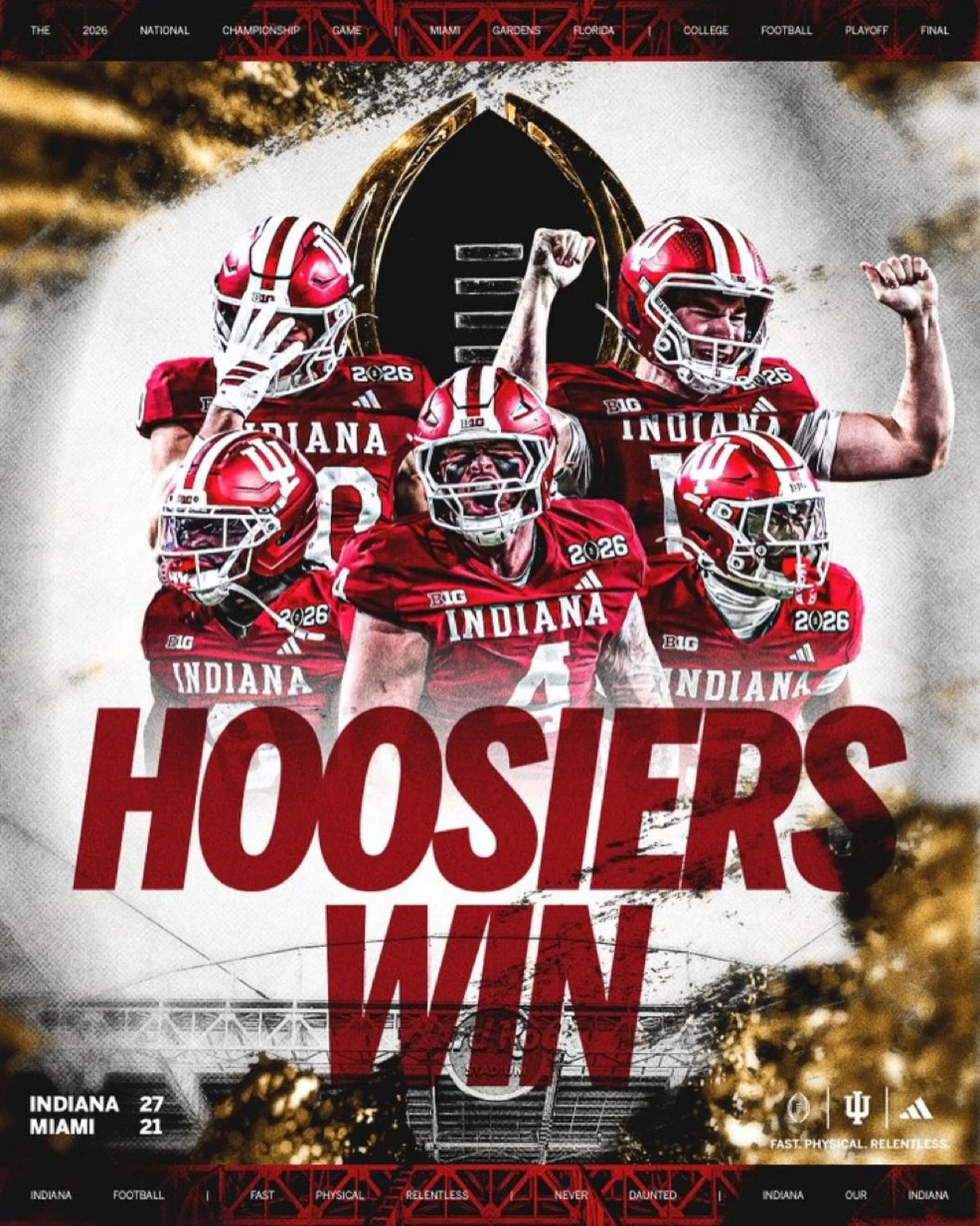 CONGRATULATIONS @indianafootball 🔥🔥🔥😎🎉🥳🎊 #hoosiers #HoosierNation