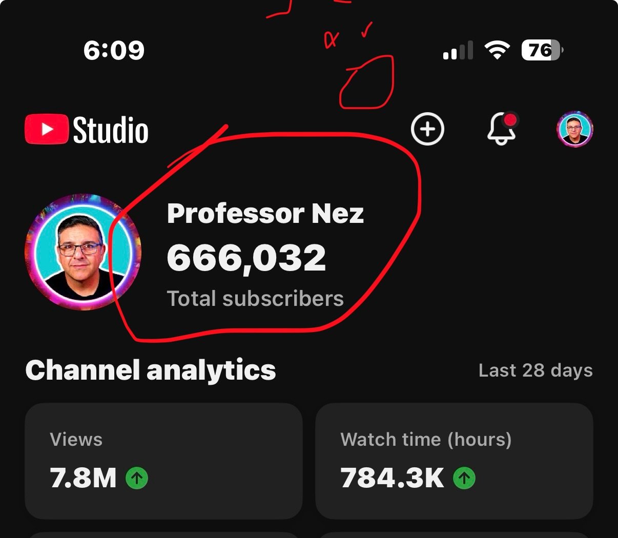 Am I allowed to be happy about this subscribers milestone? 😳 NGL I&rsquo;m a bit spooked 😬