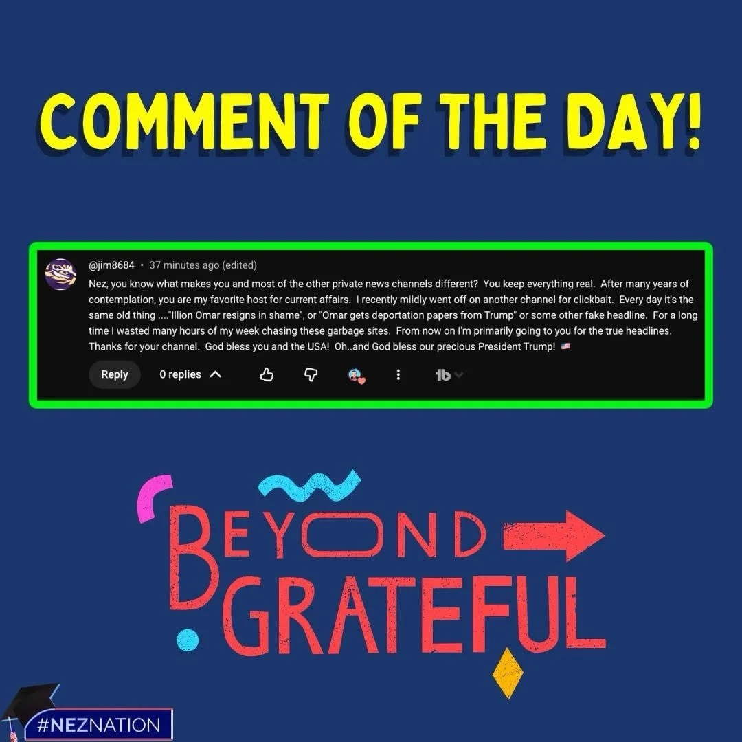 🛑 This comment stopped me in my tracks. 👀

I don&rsquo;t take trust lightly&mdash;especially in a time where headlines are engineered for clicks instead of truth. So to hear that what I&rsquo;m doing actually cuts through the noise for you&hellip; 