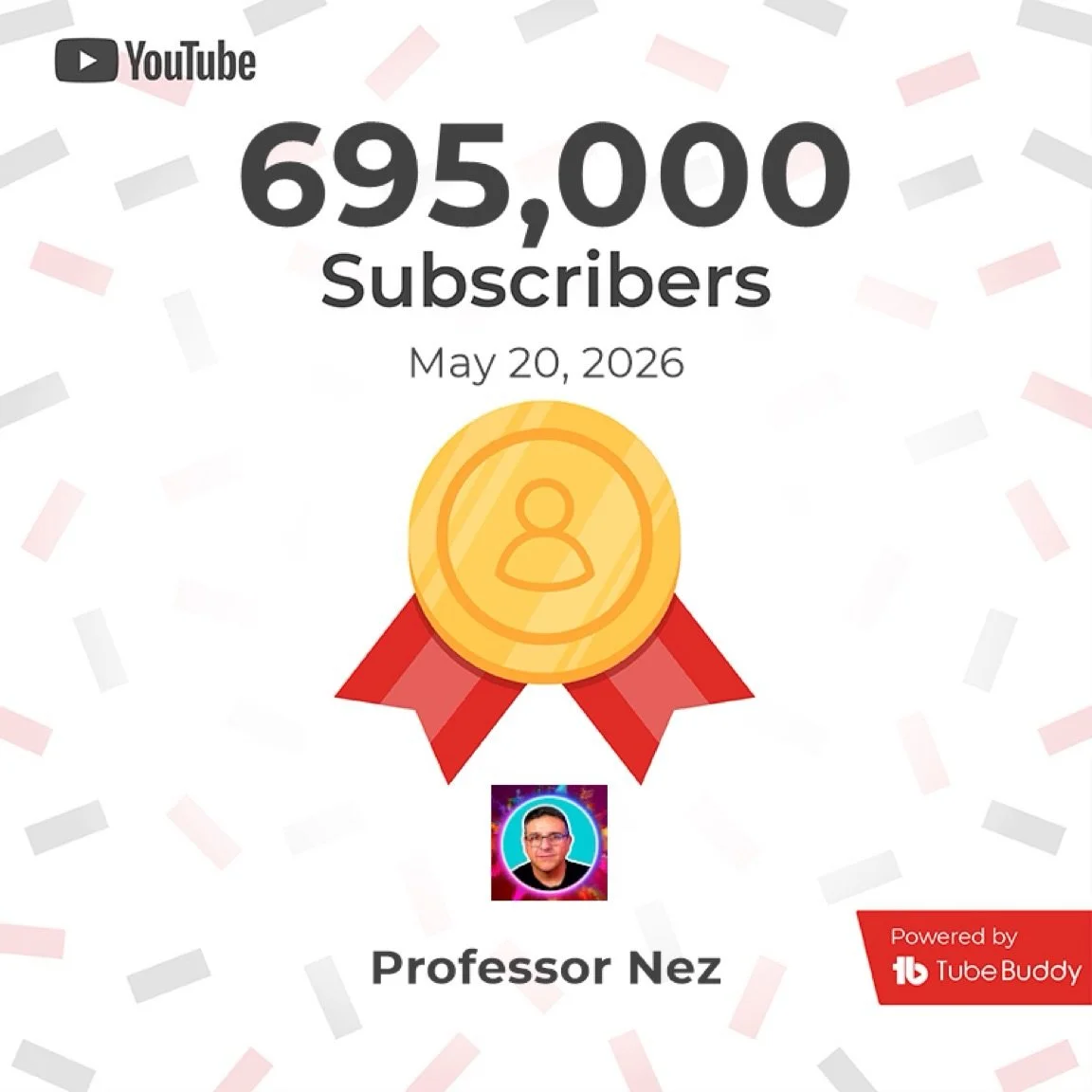 Only 5K away from a HUGE Milestone! Thank you for all your support! #neznation