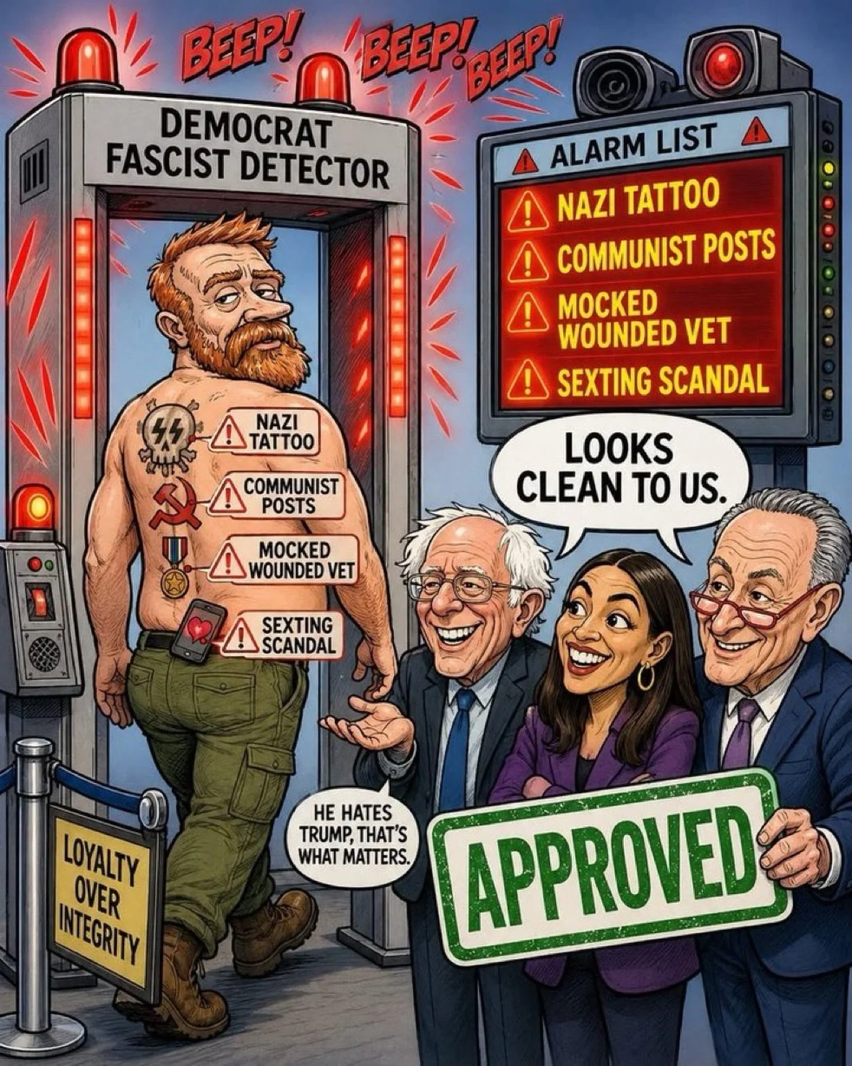 THIS IS ALL YOU NEED TO KNOW ABOUT THE LYIN ASS DUMOCRATS! They don&rsquo;t stand for ANYTHING*

*except power