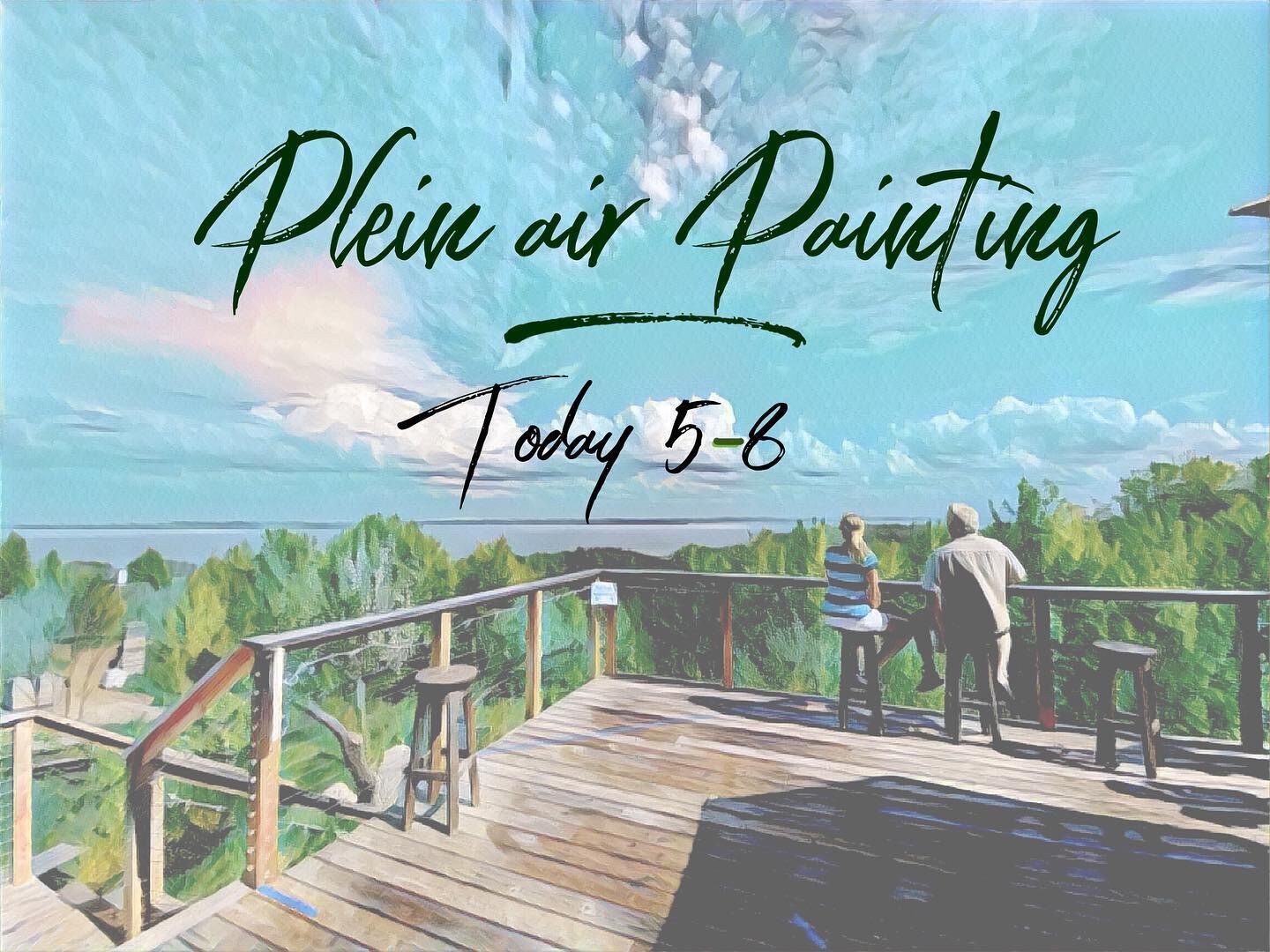 If you&rsquo;ve ever enjoyed watching Bob Ross paint, or love watching artists at work, then do we have a treat for you. Today from 5-8, grab a cider and watch any of the several talented artists from @paintgrandtraverse paint views around the proper