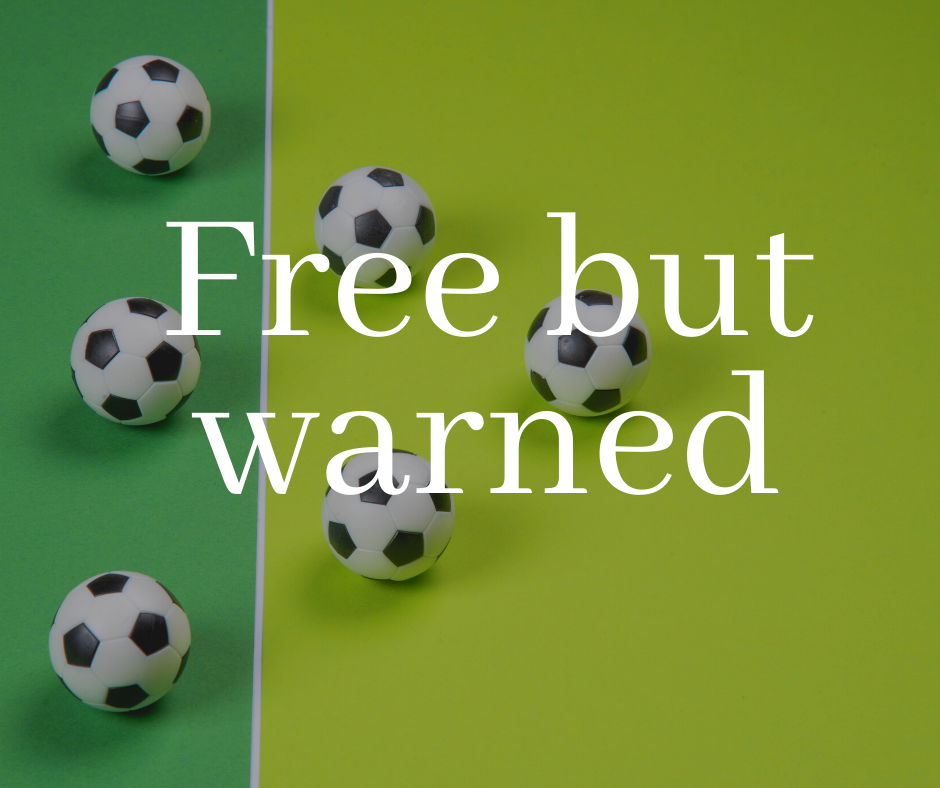 Free But Warned